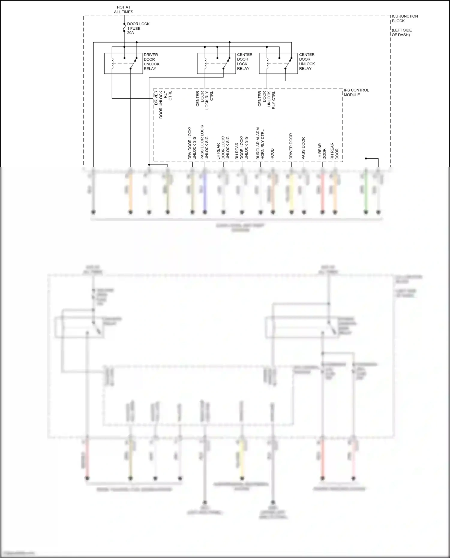 Hyundai Tucson IV (2020-2024) ips control module wiring diagram  (53 of 107)