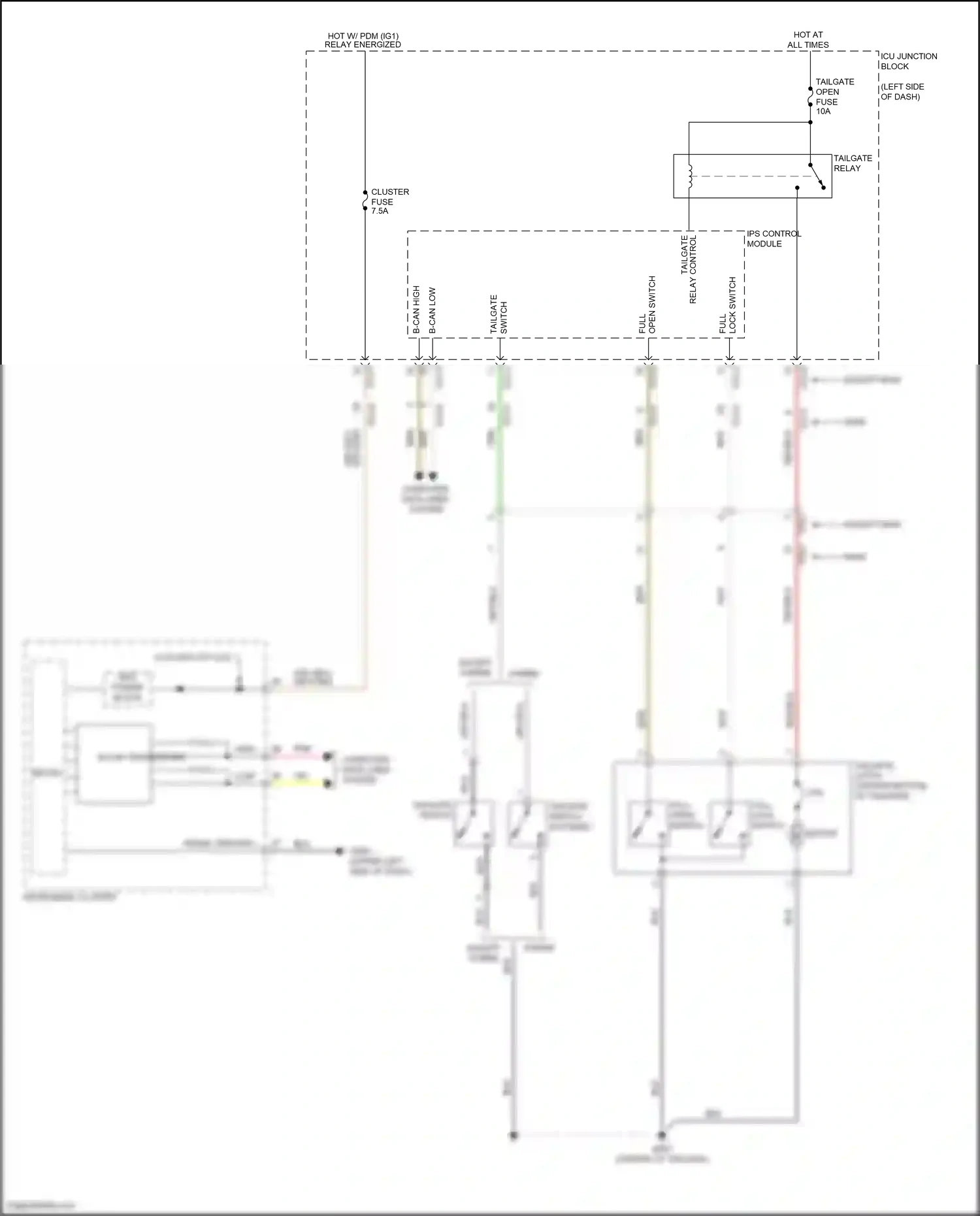 Hyundai Tucson IV (2020-2024) ips control module wiring diagram  (40 of 107)