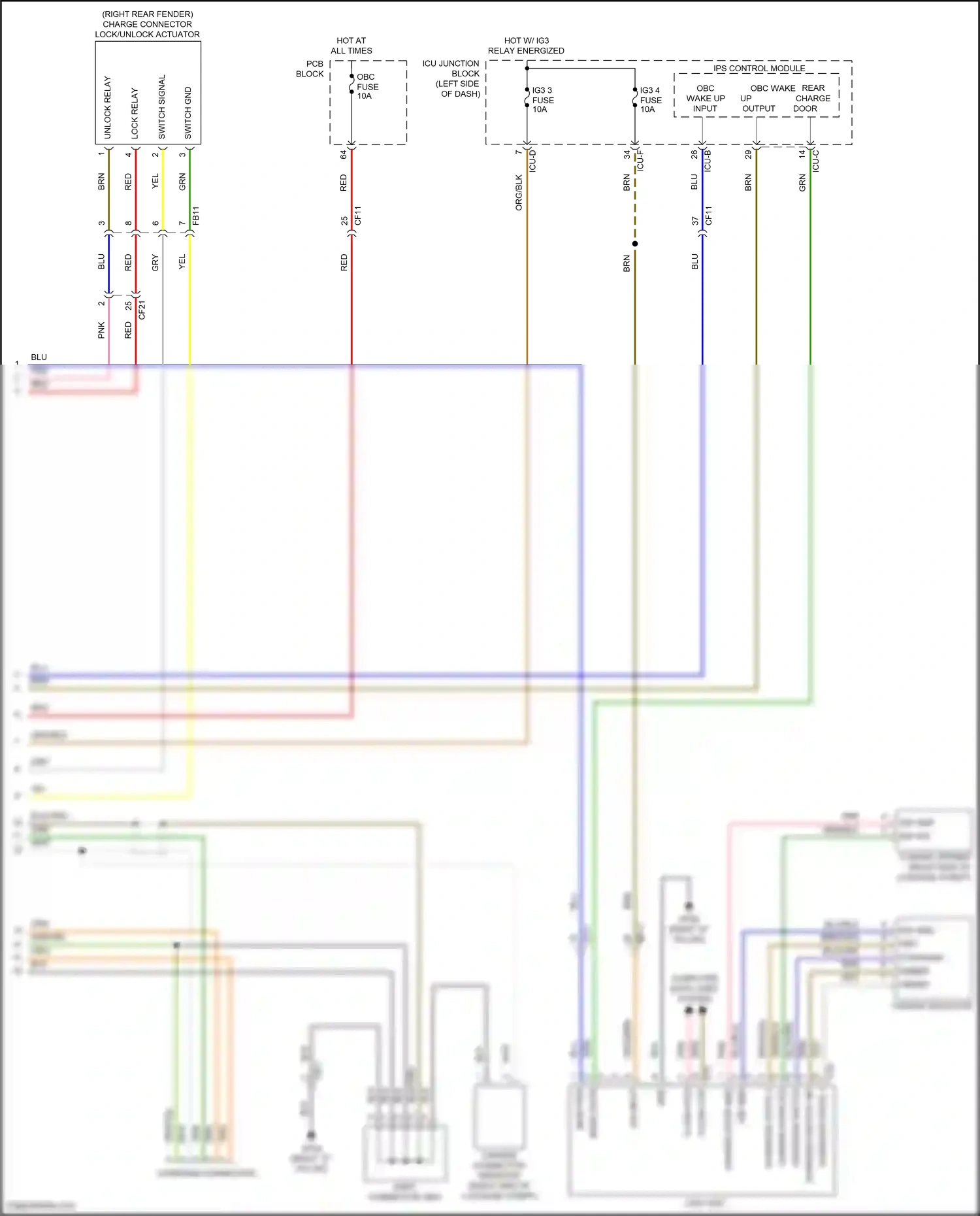 Hyundai Tucson IV (2020-2024) ips control module wiring diagram  (89 of 107)