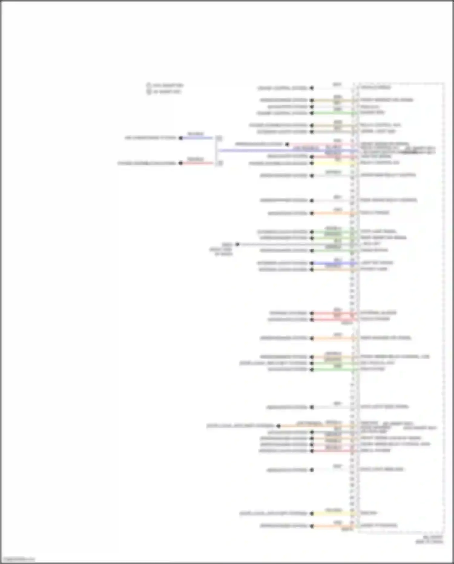 Wiring diagram l roa opt in for Hyundai Tucson IV (2020-2024) (2 of 2)