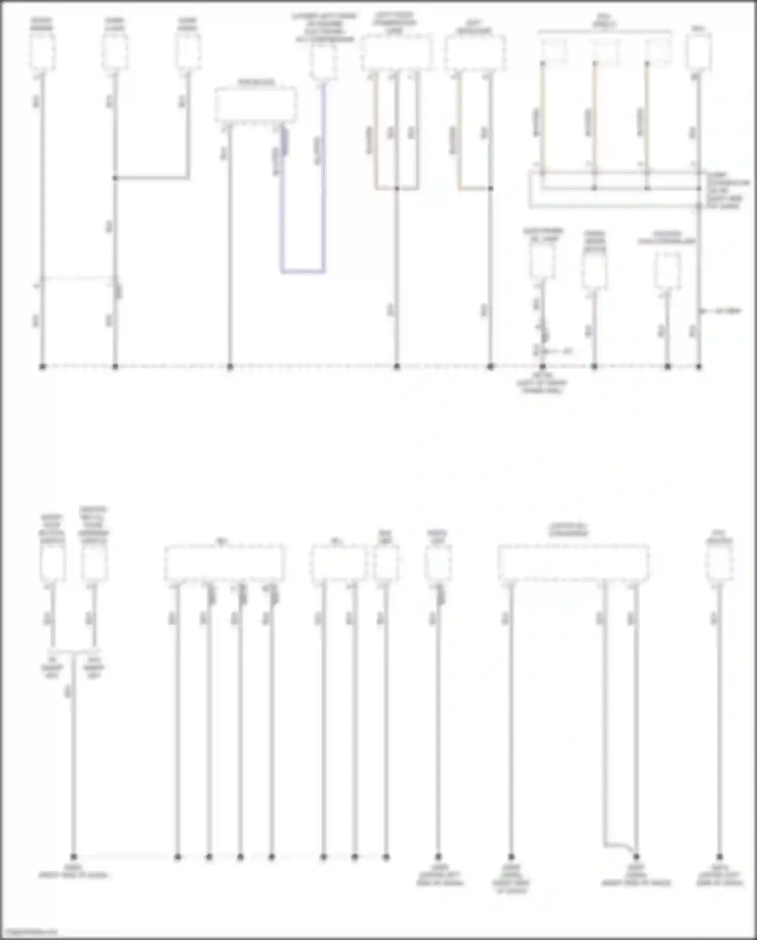 Wiring diagram low dc-dc converter for Hyundai Tucson IV (2020-2024) (1 of 7)