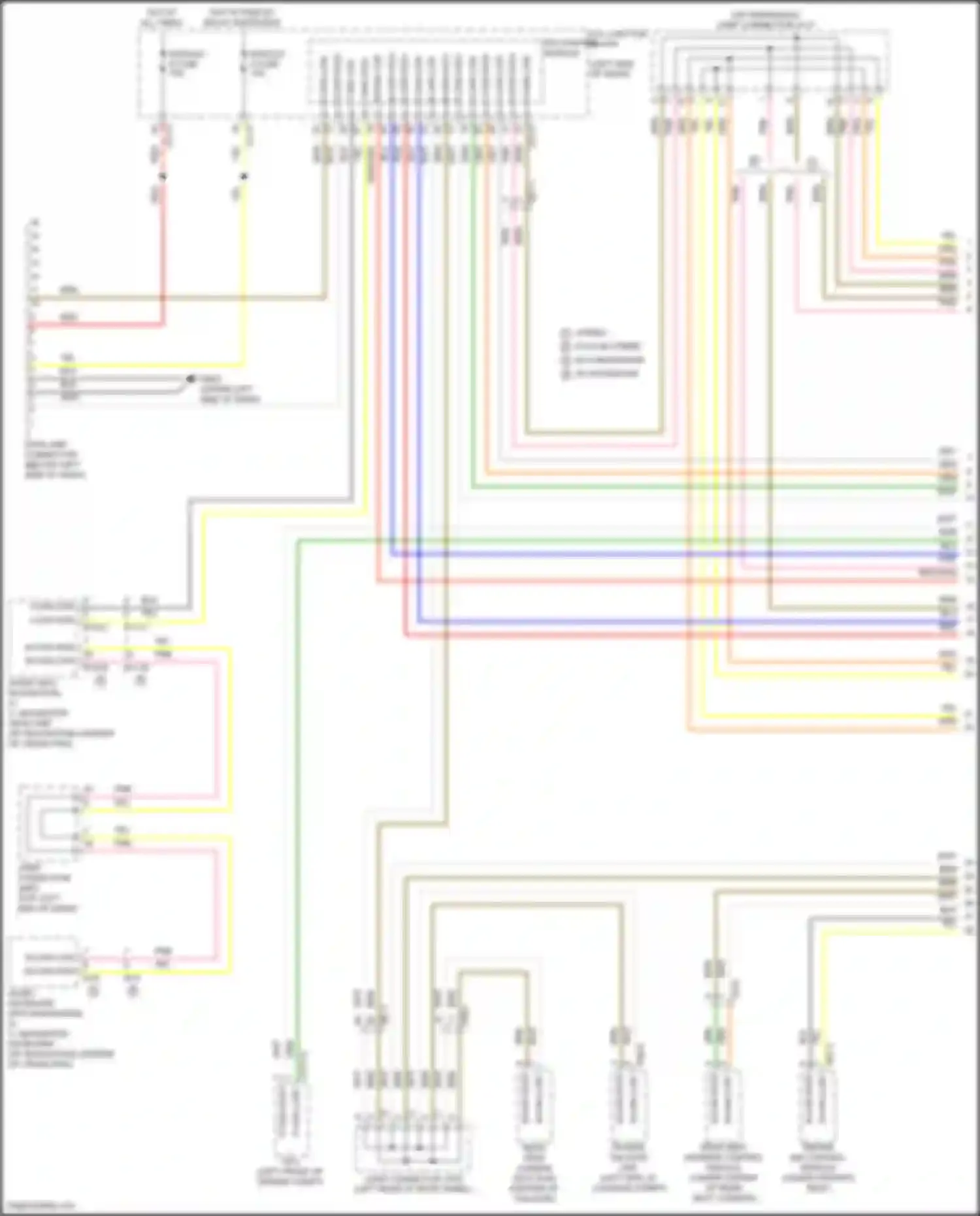 Wiring diagram m-can low for Hyundai Tucson IV (2020-2024) (5 of 19)