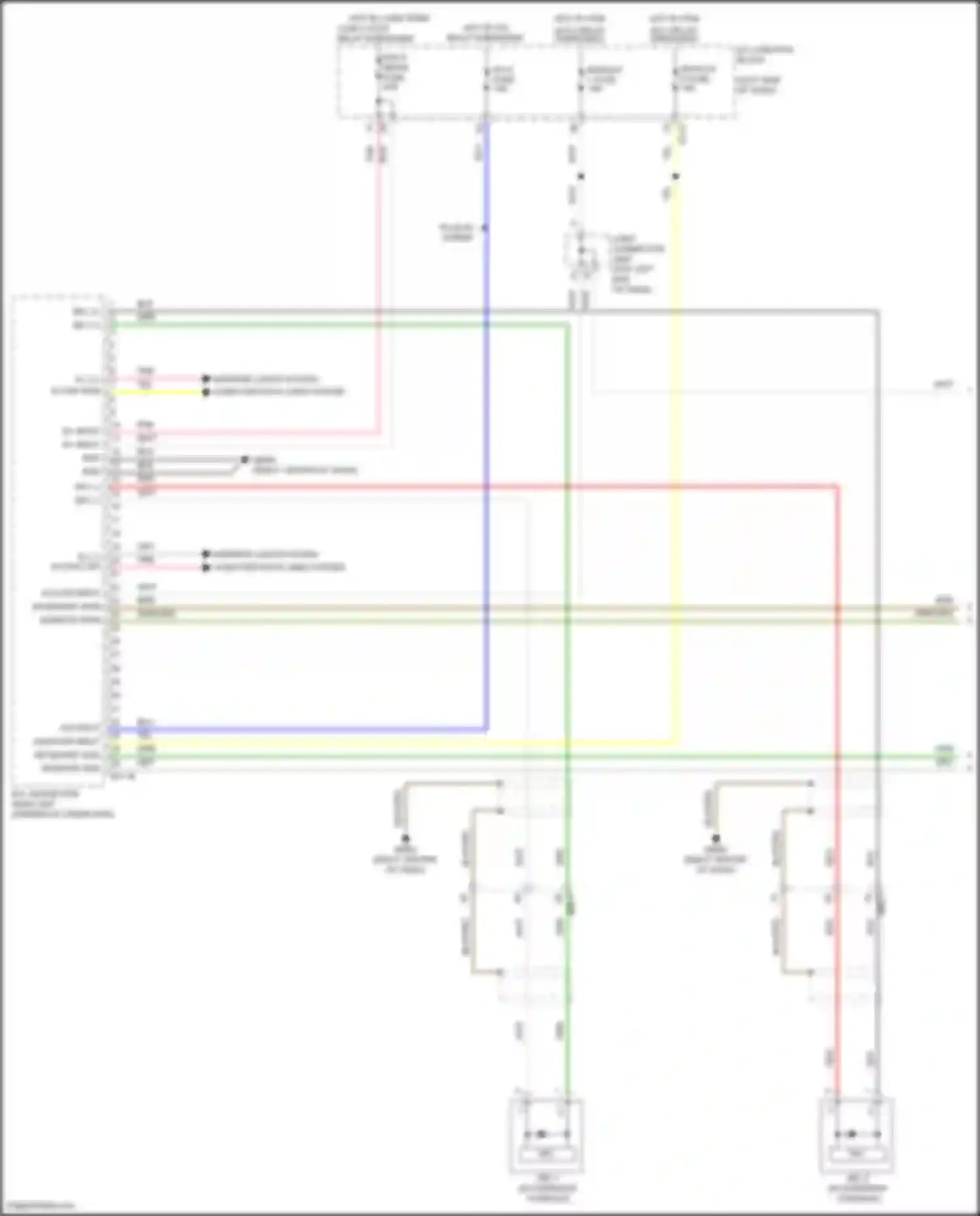 Wiring diagram mic 1+ for Hyundai Tucson IV (2020-2024) (3 of 14)