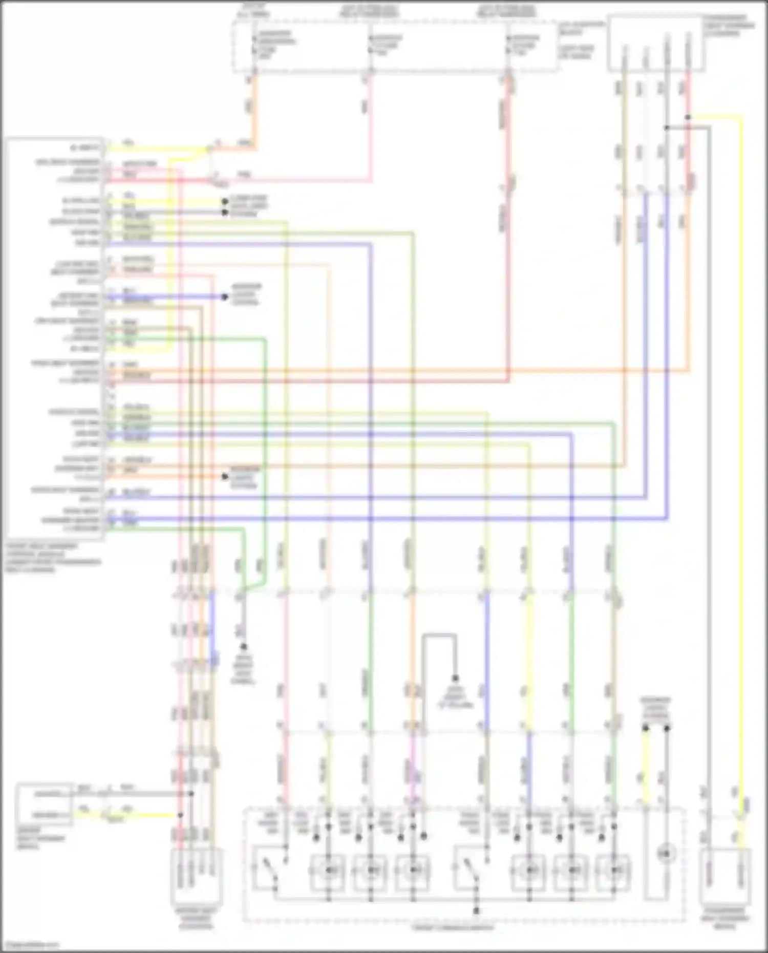 Wiring diagram mid ind for Hyundai Tucson IV (2020-2024) (1 of 7)
