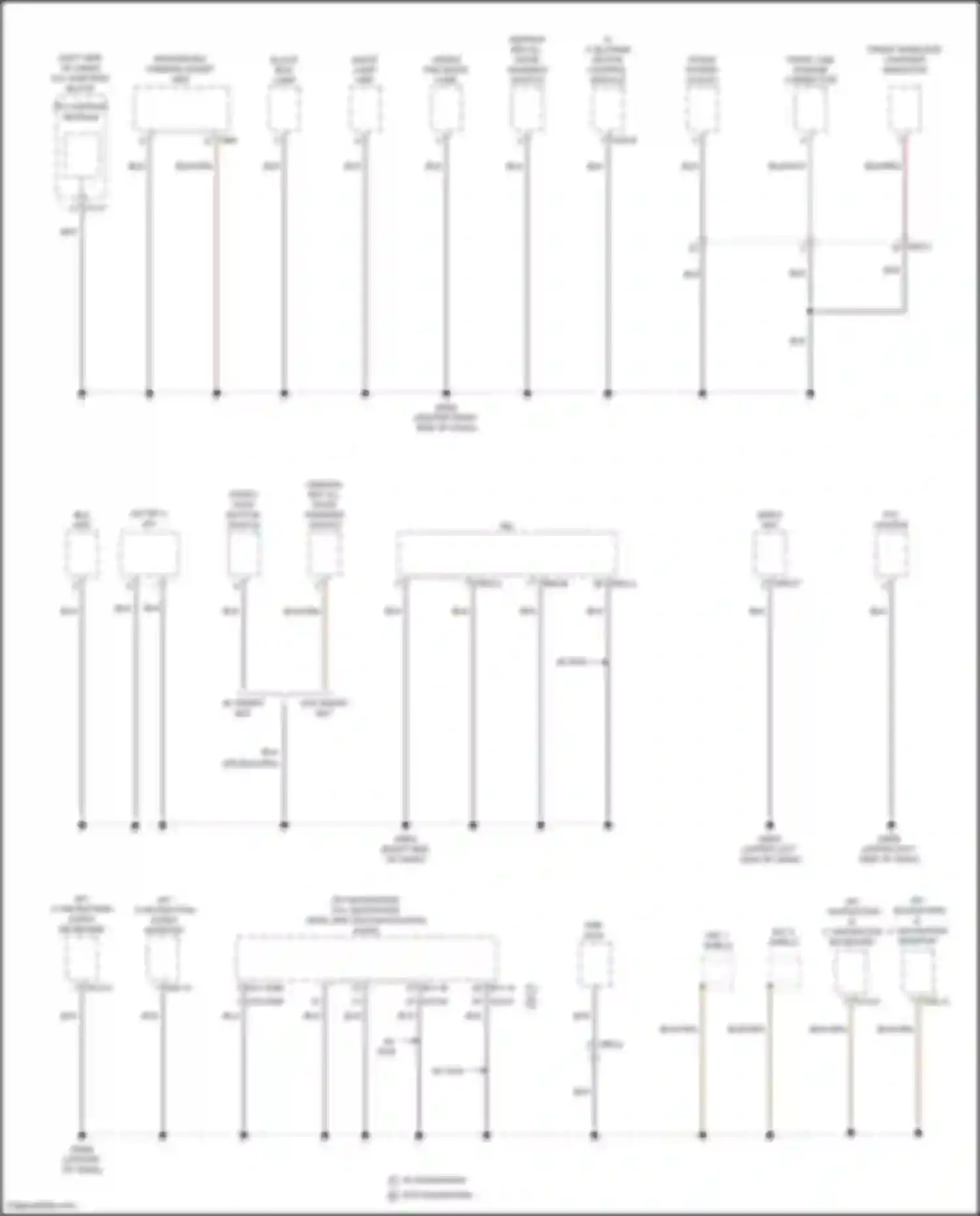 Wiring diagram mood lamp unit for Hyundai Tucson IV (2020-2024) (2 of 12)