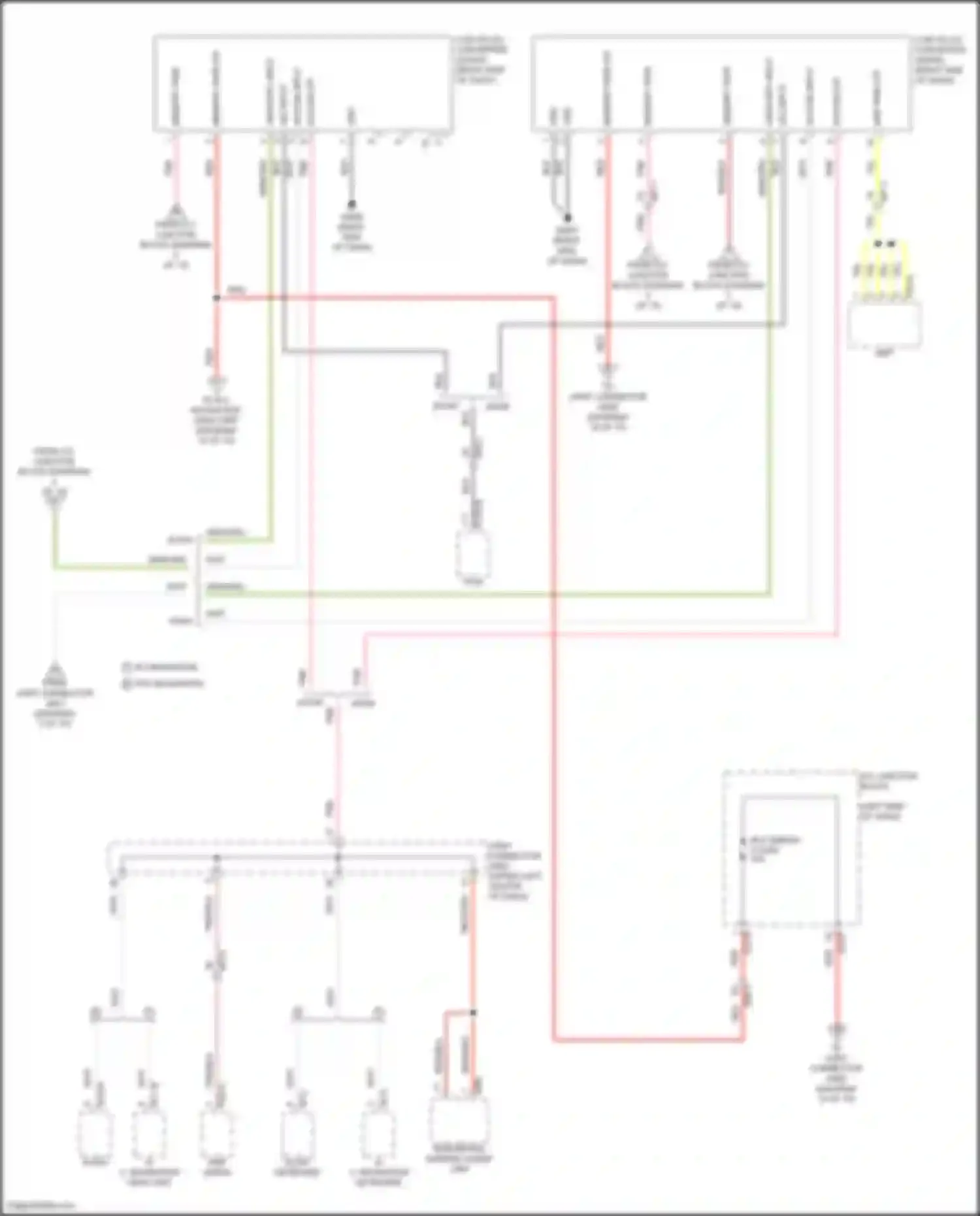Wiring diagram multimedia 2 fuse for Hyundai Tucson IV (2020-2024) (1 of 1)