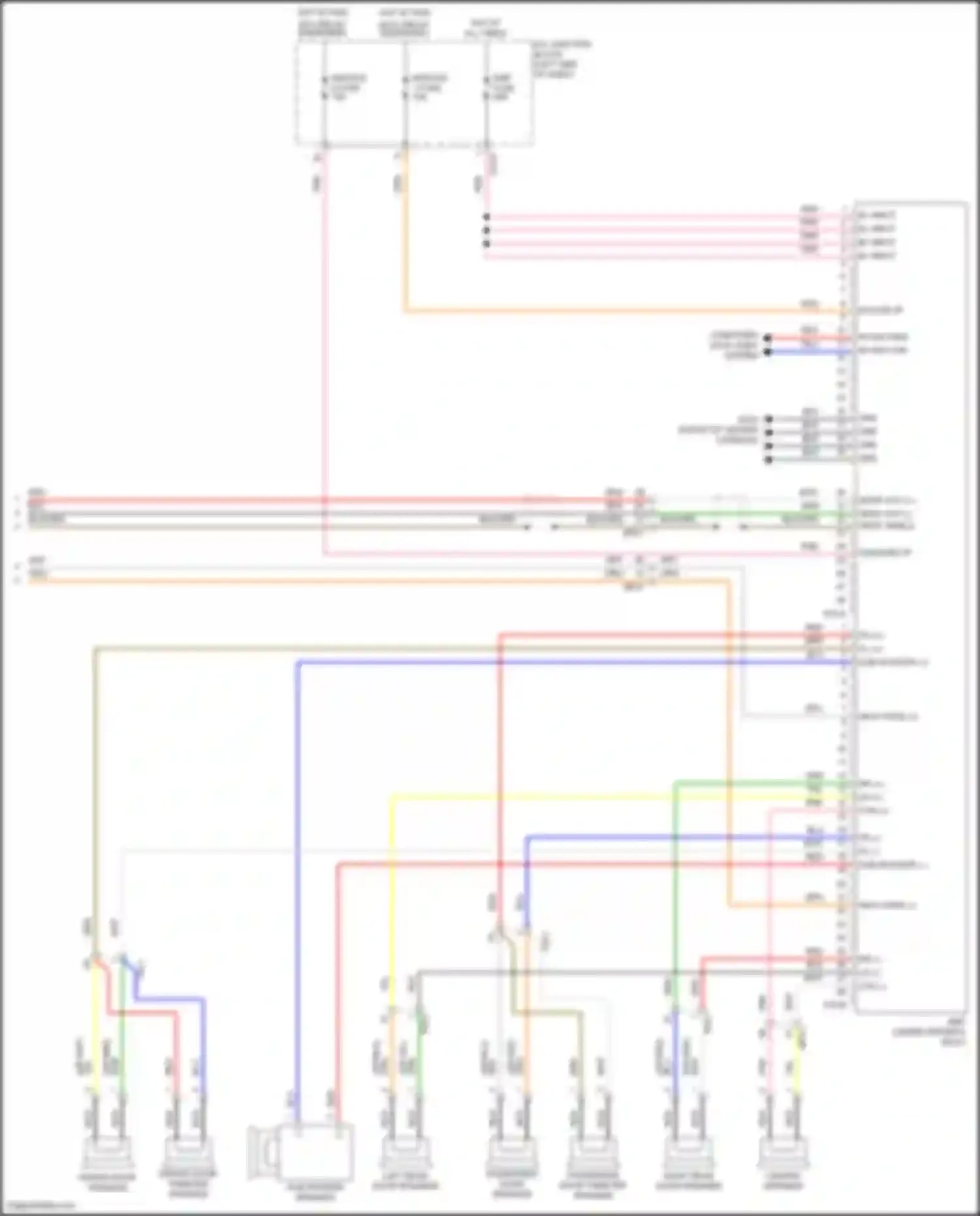 Wiring diagram on/start i/p for Hyundai Tucson IV (2020-2024) (3 of 10)