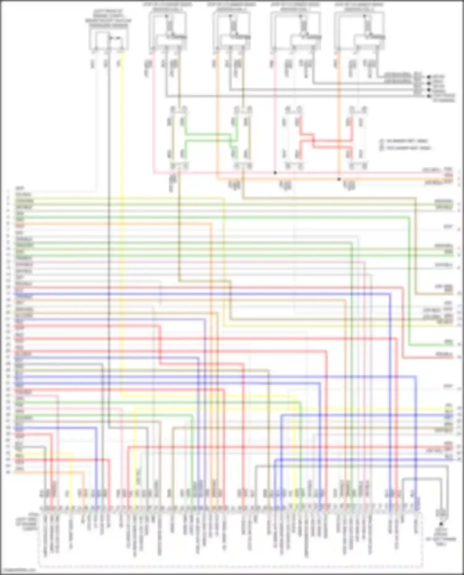 Wiring diagram o/p spd sig for Hyundai Tucson IV (2020-2024) (1 of 1)