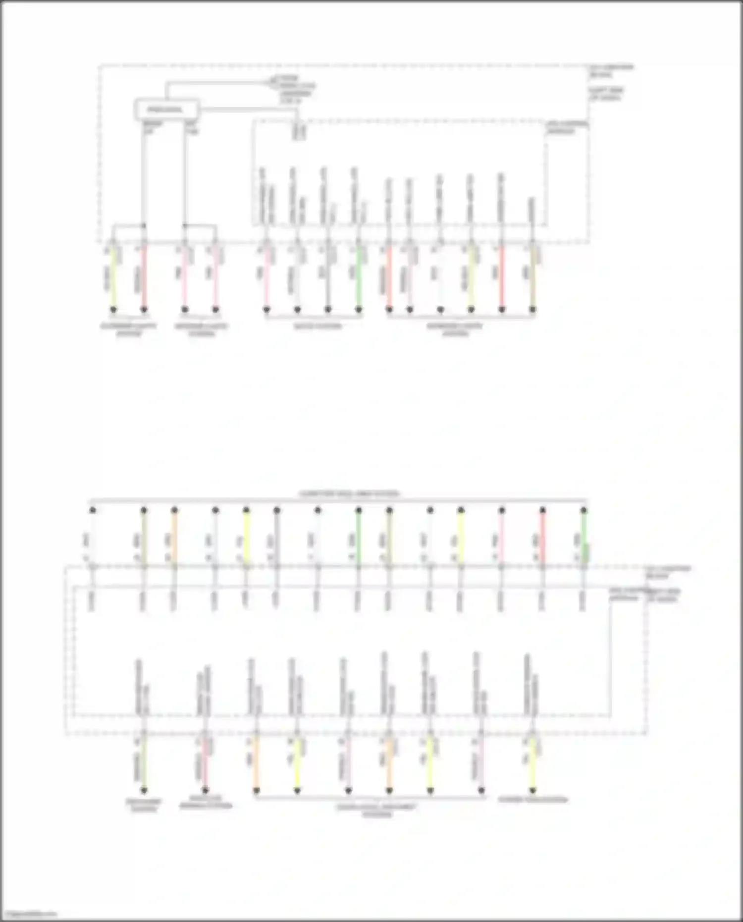 Wiring diagram p-can lo for Hyundai Tucson IV (2020-2024) (1 of 4)