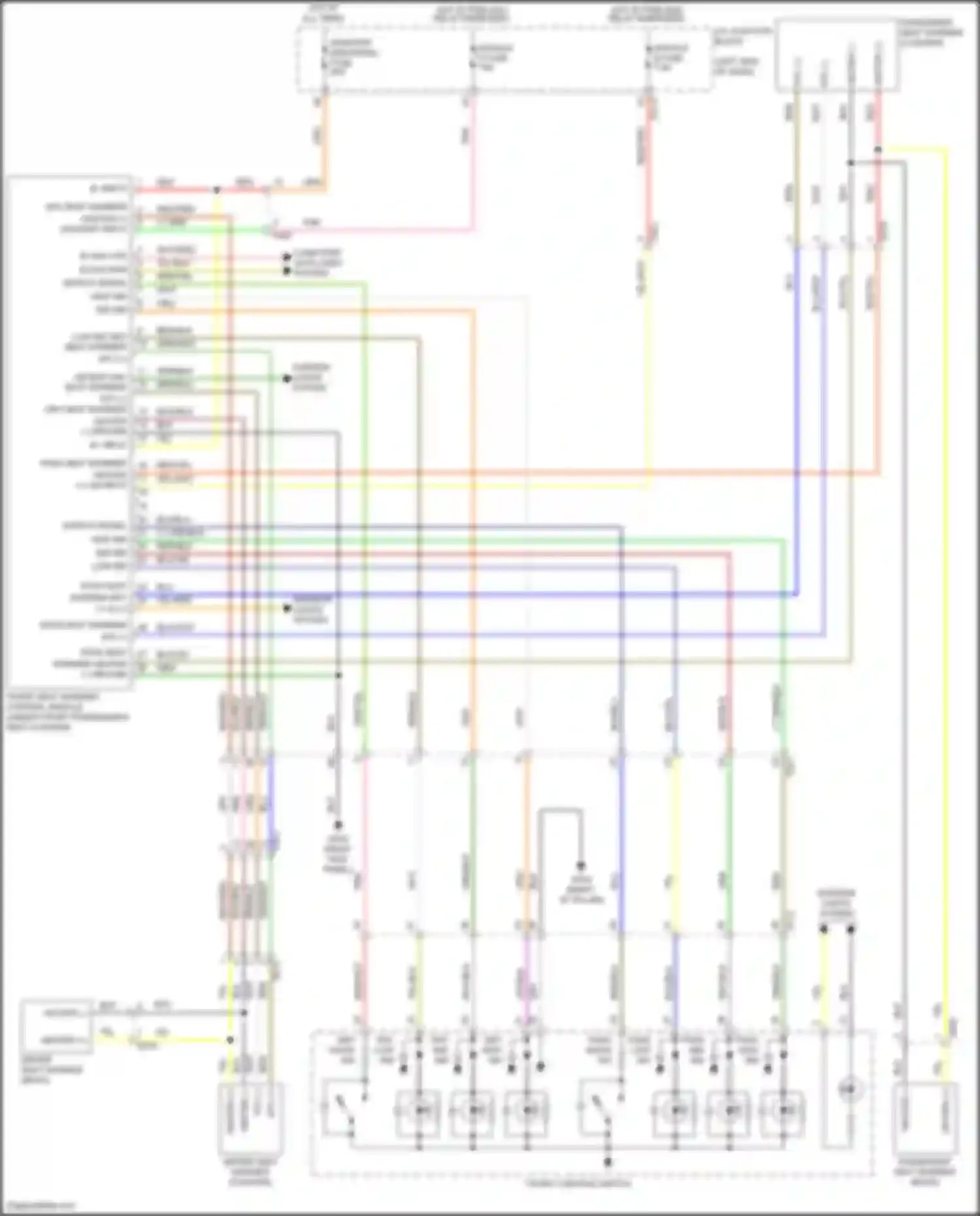 Wiring diagram red for Hyundai Tucson IV (2020-2024) (247 of 377)