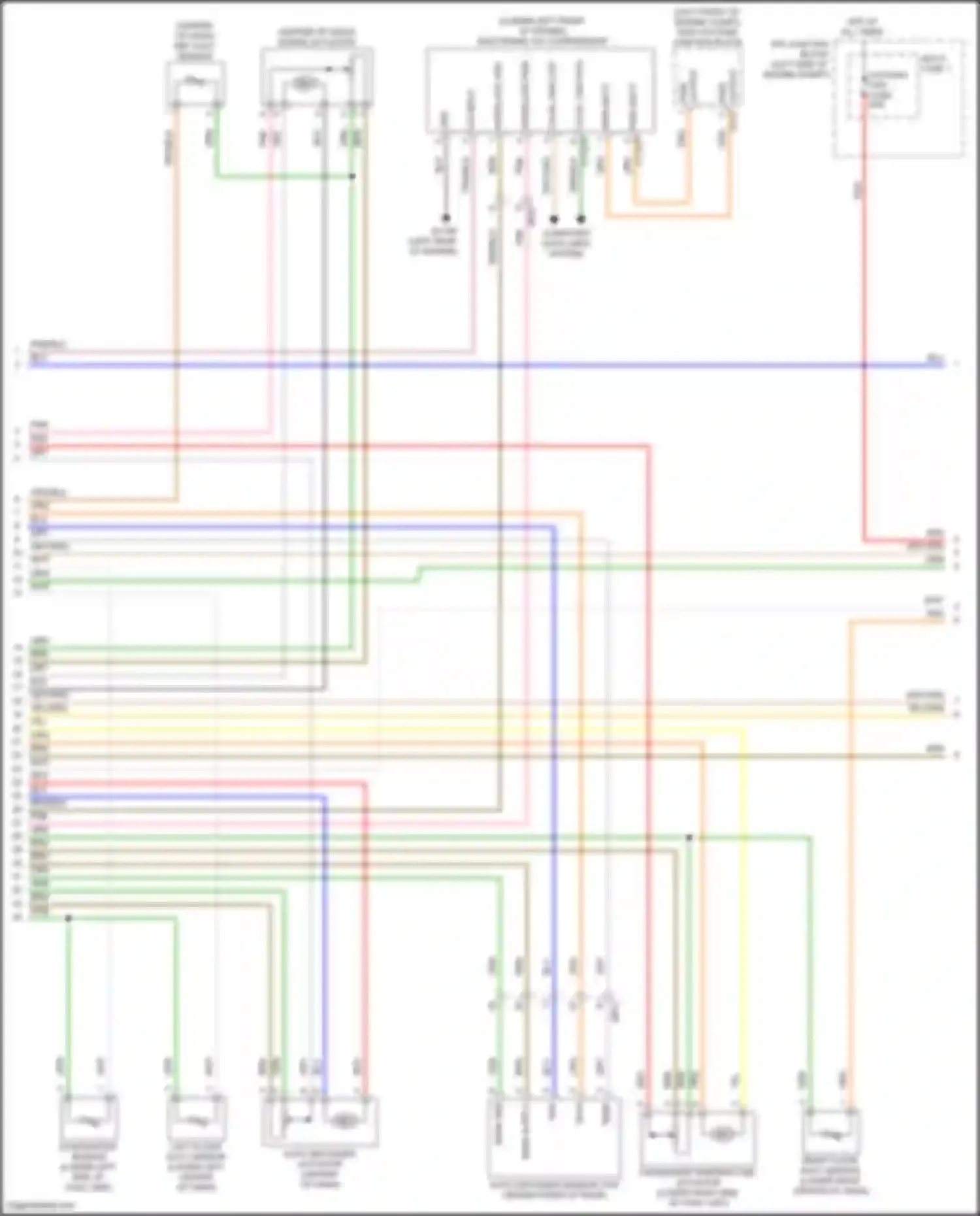 Wiring diagram red for Hyundai Tucson IV (2020-2024) (96 of 377)