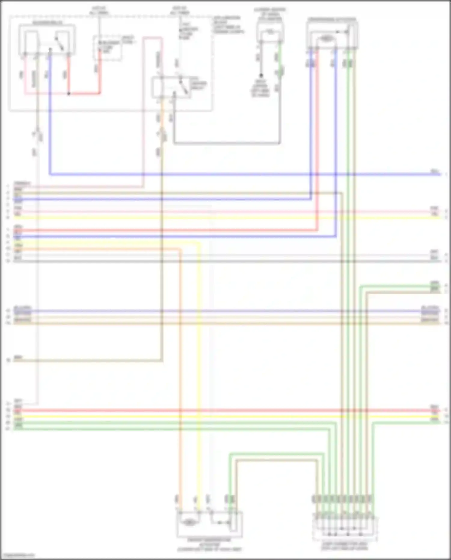 Wiring diagram red for Hyundai Tucson IV (2020-2024) (87 of 377)