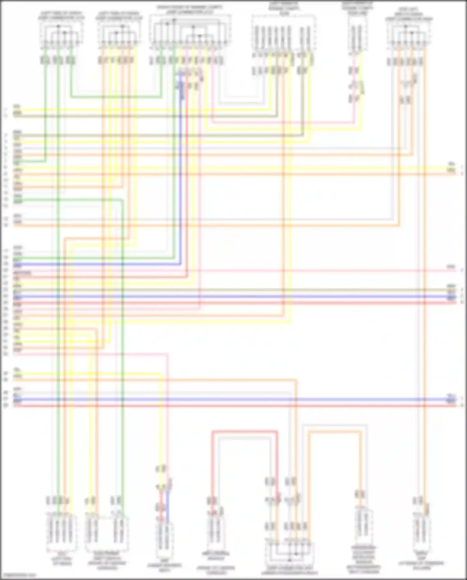 Wiring diagram red/org for Hyundai Tucson IV (2020-2024) (4 of 109)