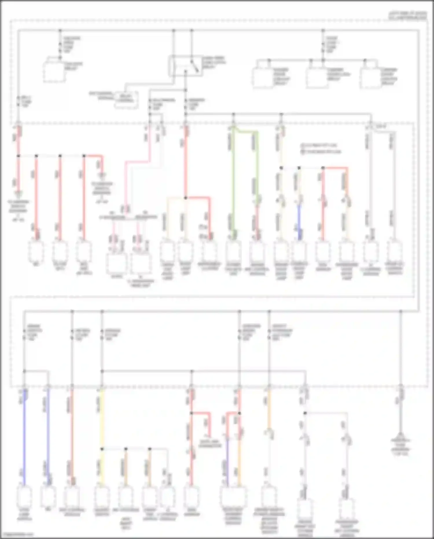 Wiring diagram roa sensor for Hyundai Tucson IV (2020-2024) (1 of 3)