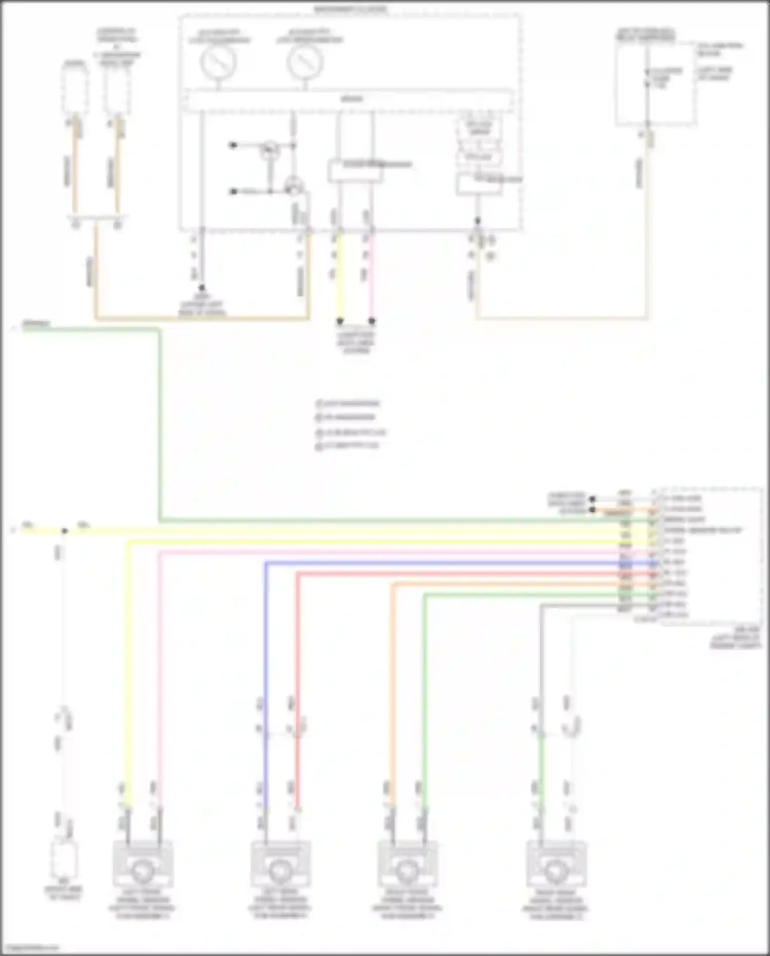 Wiring diagram rr sig for Hyundai Tucson IV (2020-2024) (3 of 3)