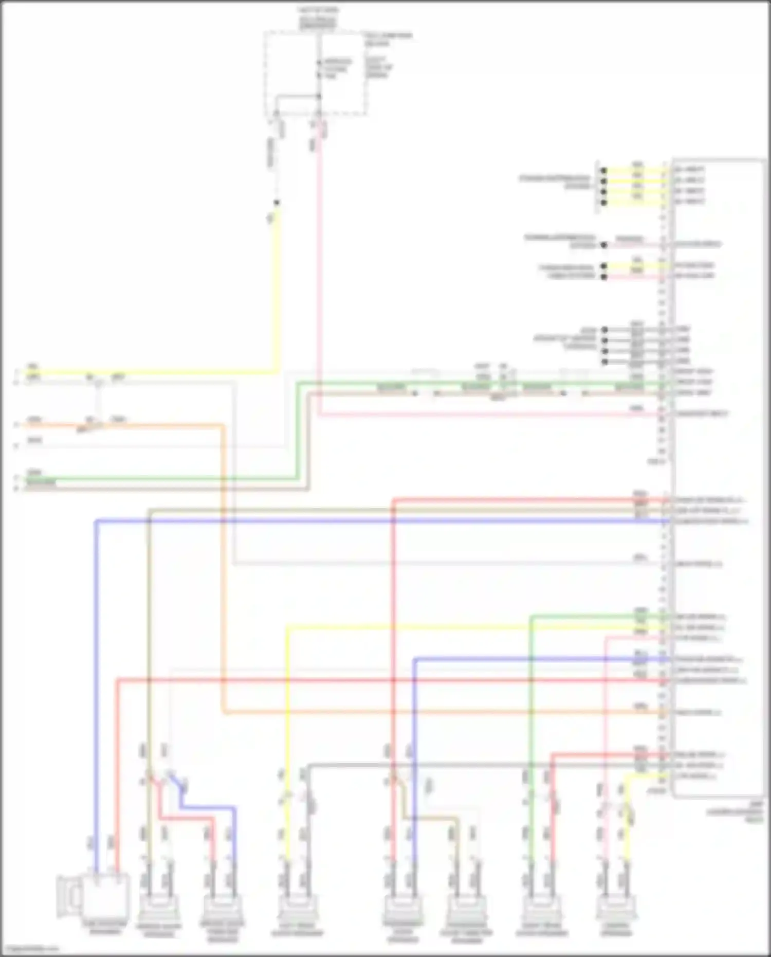 Wiring diagram spdif low for Hyundai Tucson IV (2020-2024) (1 of 1)