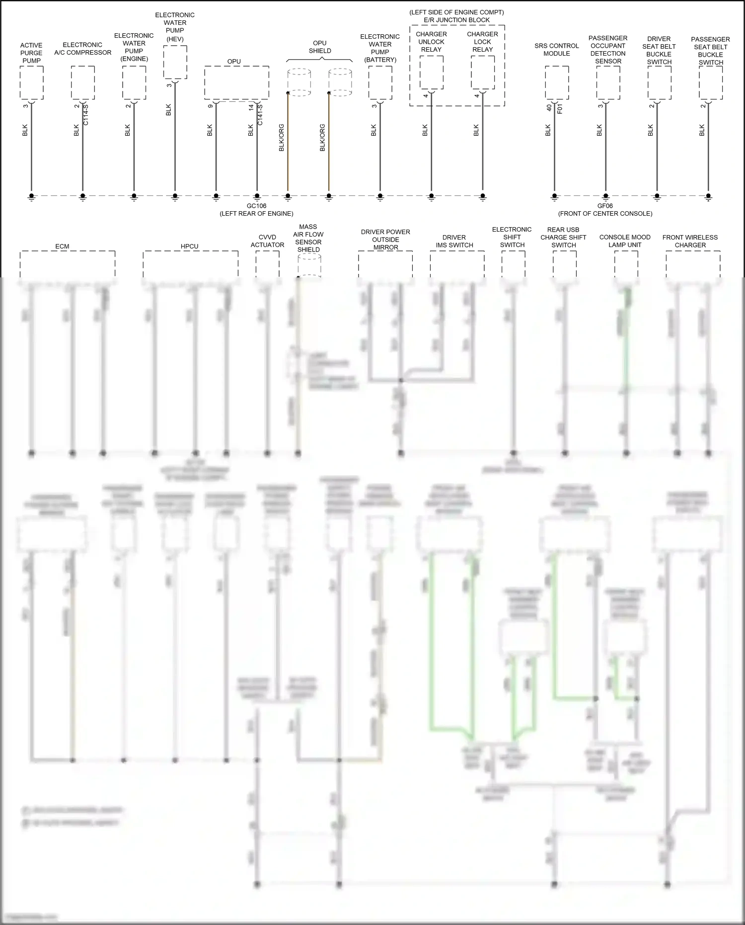 Hyundai Tucson IV (2020-2024) srs control module wiring diagram  (15 of 21)