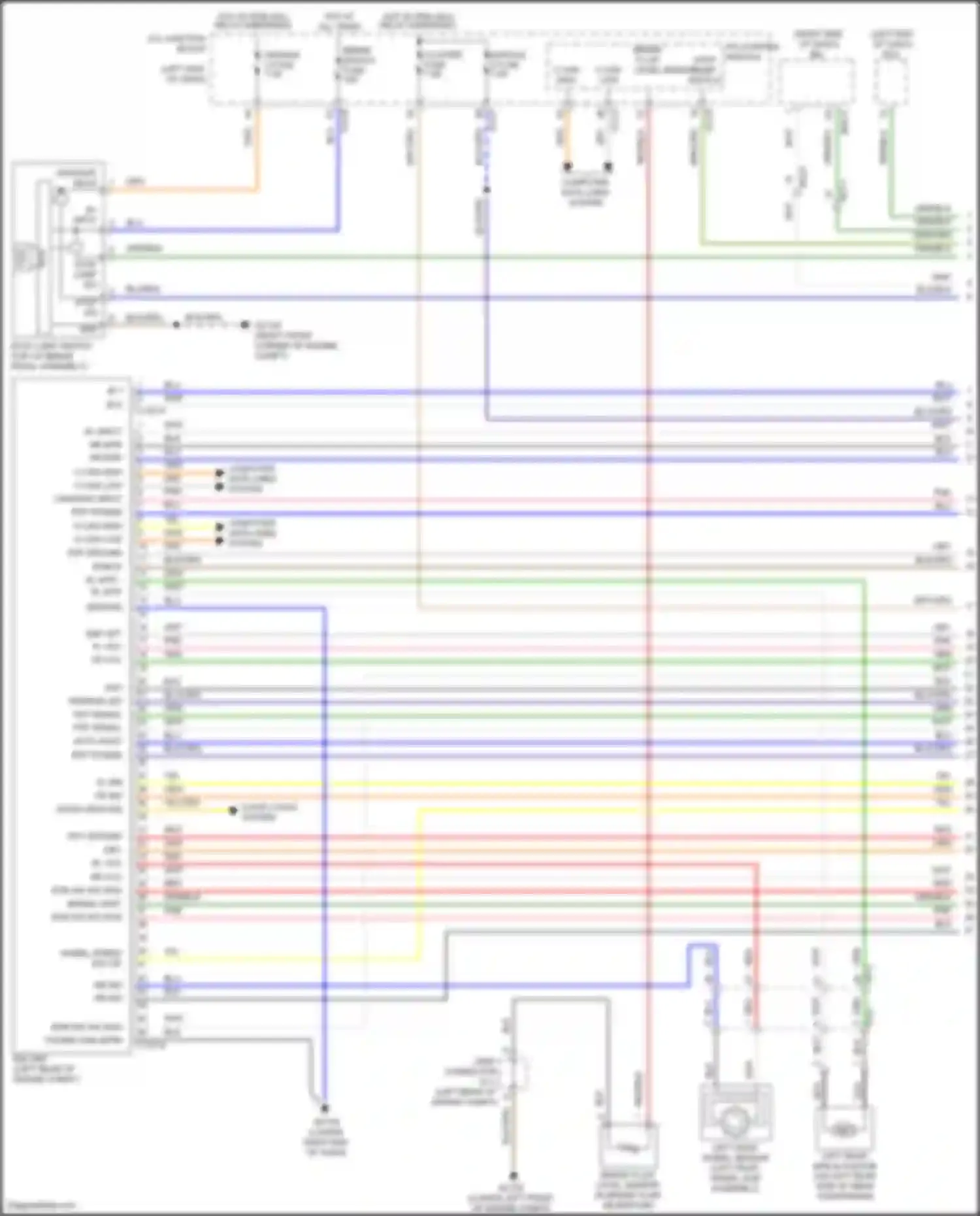 Wiring diagram stop sig for Hyundai Tucson IV (2020-2024) (2 of 4)