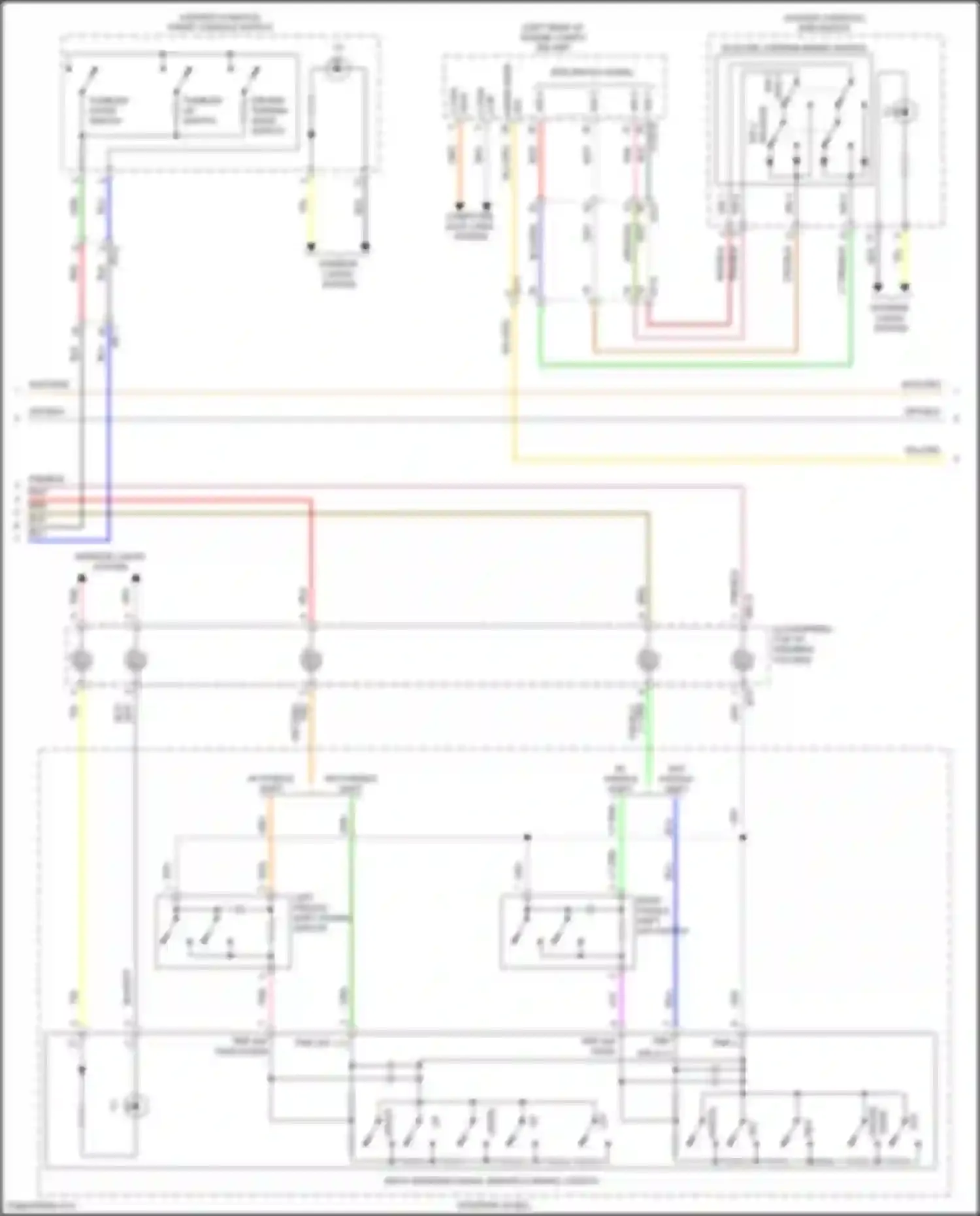 Wiring diagram sw 4 for Hyundai Tucson IV (2020-2024) (9 of 11)
