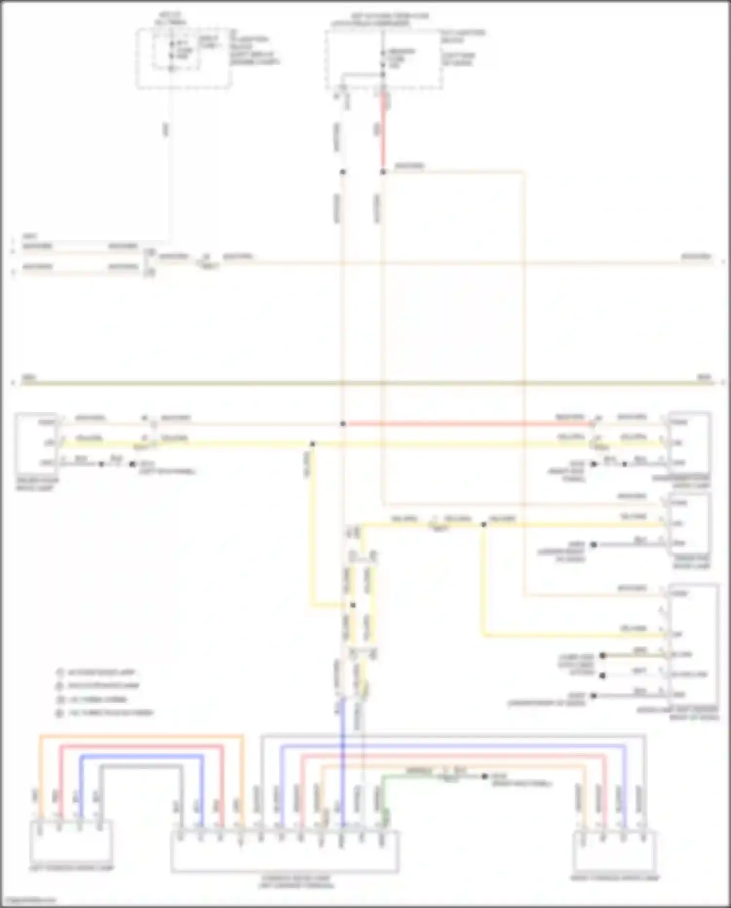 Wiring diagram vs-2 for Hyundai Tucson IV (2020-2024) (2 of 2)