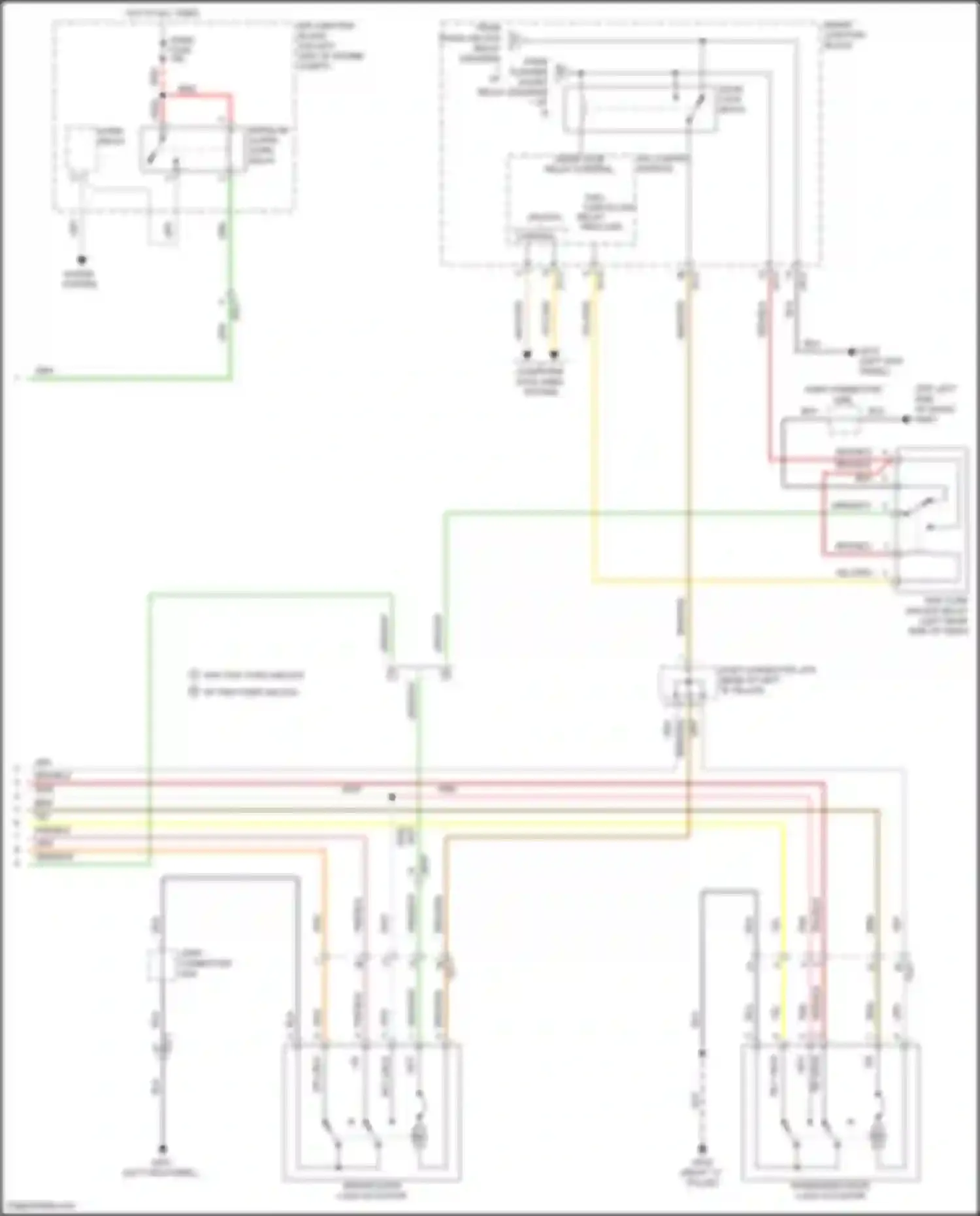 Veloster Hyundai I facelift (2015-2017): Forced entry circuit (2 of 2)