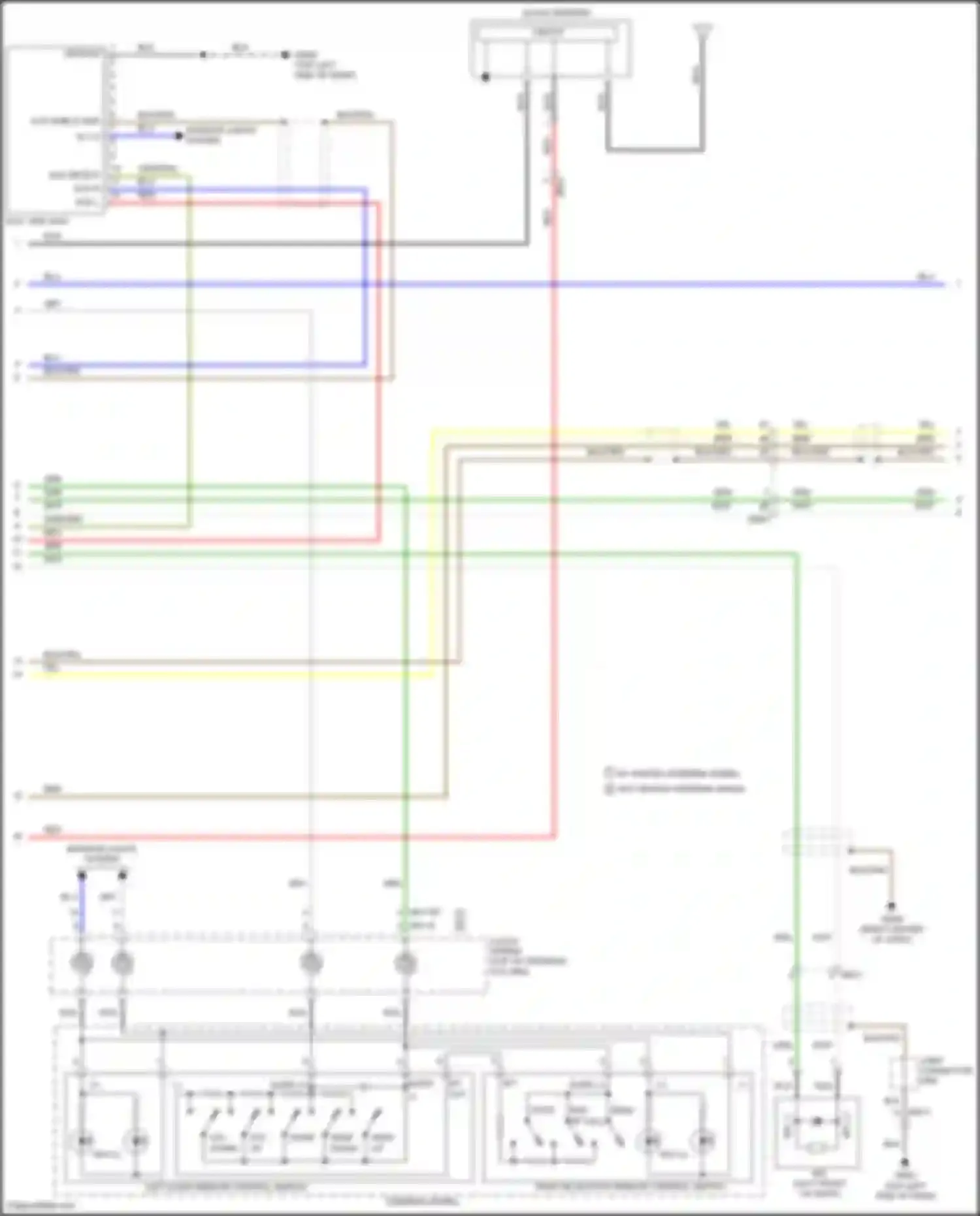 Wiring diagram blk/org for Hyundai Veloster I facelift (2015-2017) (8 of 55)
