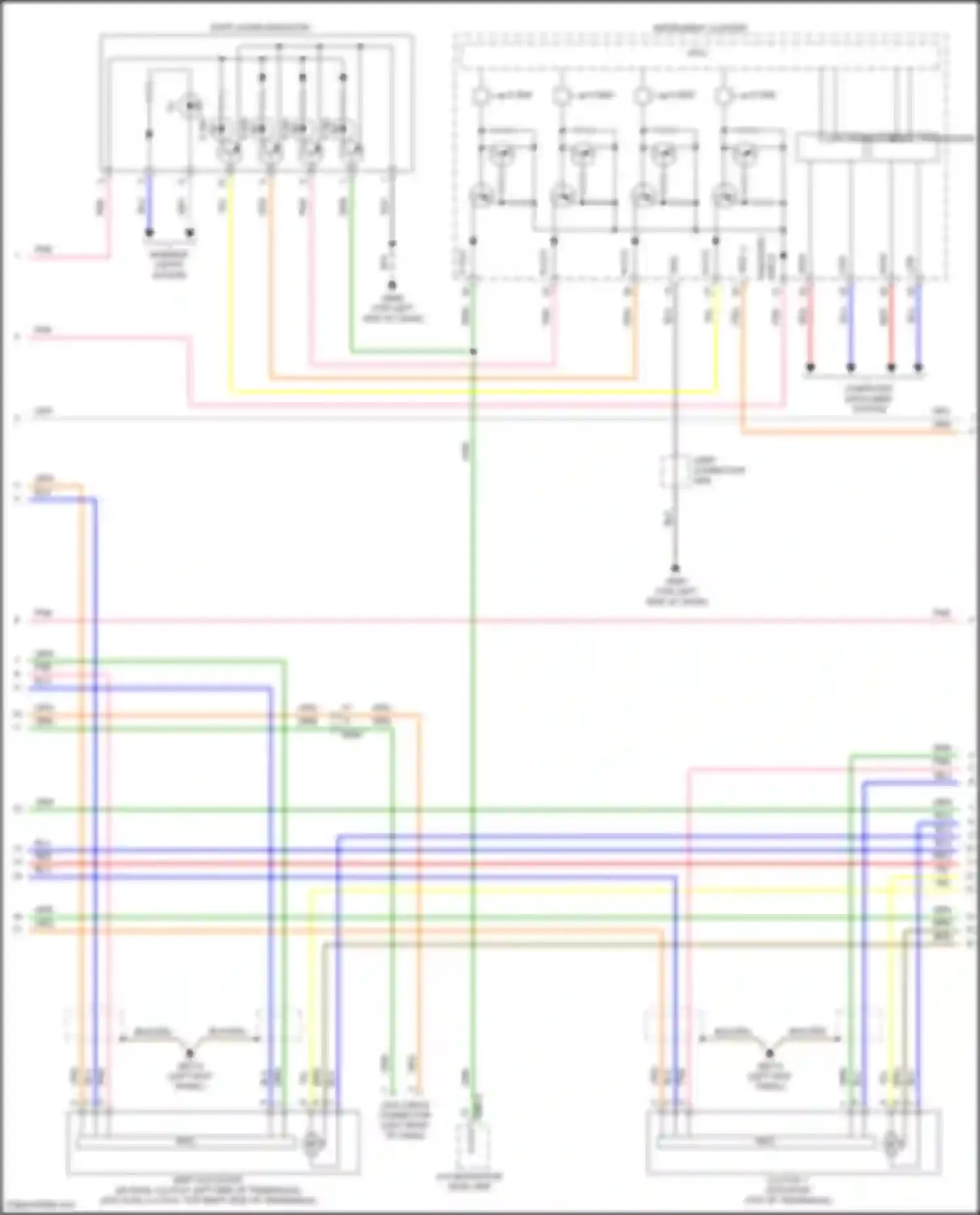 Wiring diagram can check connector for Hyundai Veloster I facelift (2015-2017) (1 of 2)