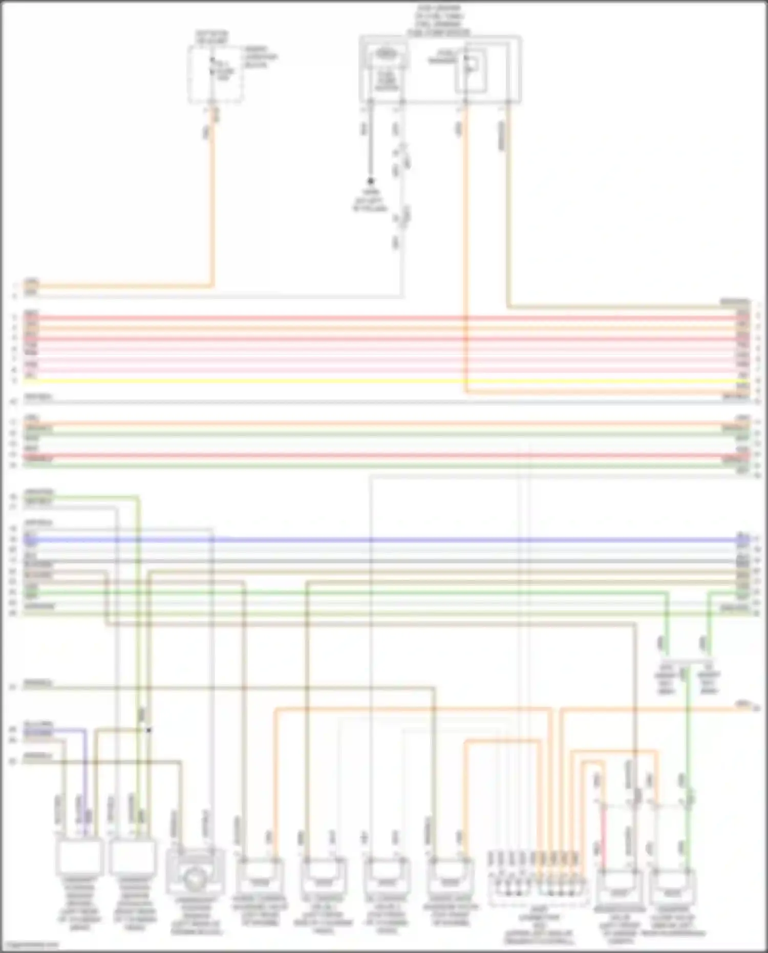 Wiring diagram crankshaft position sensor for Hyundai Veloster I facelift (2015-2017) (2 of 4)