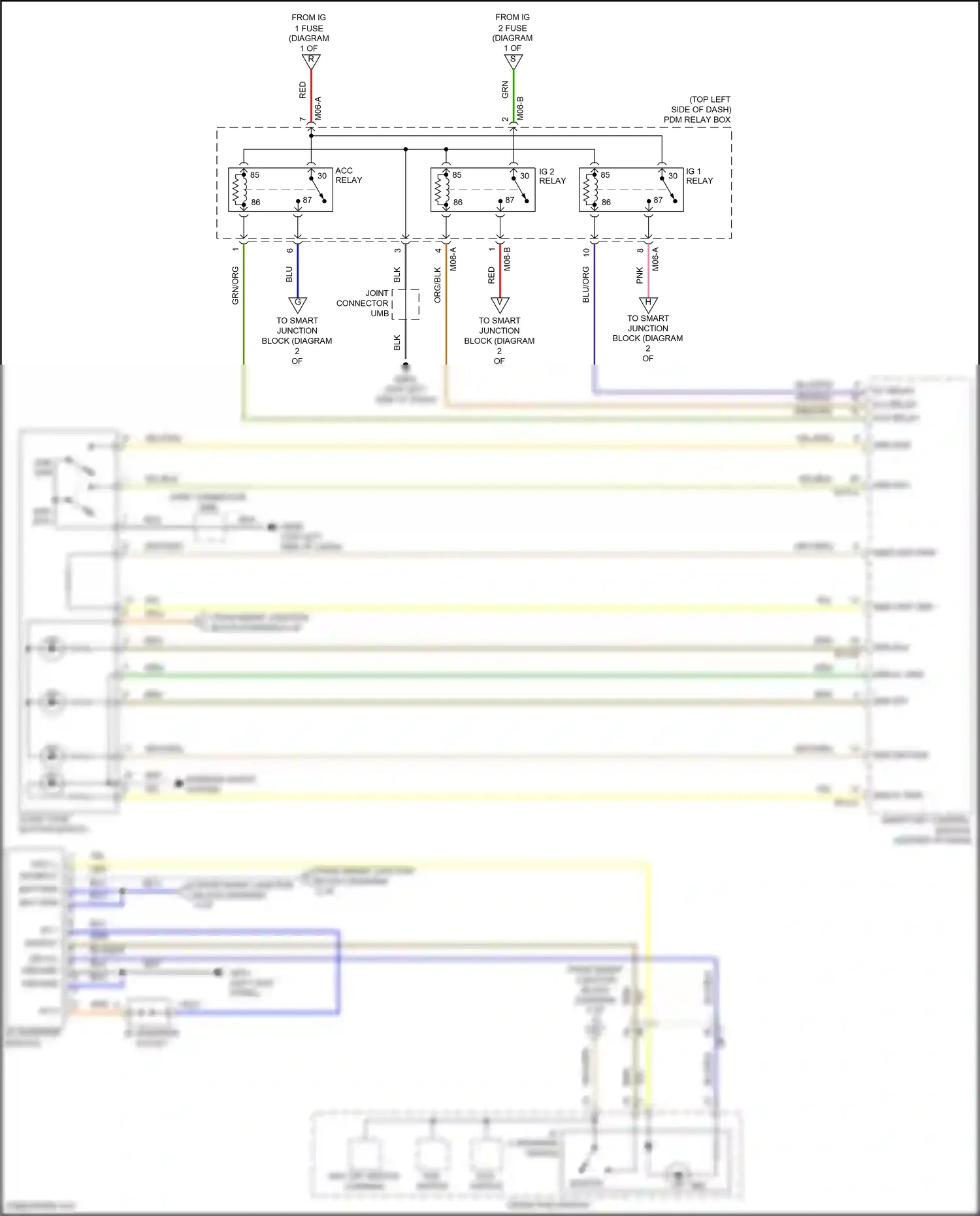 Wiring diagram eco switch for Hyundai Veloster I facelift (2015-2017) (3 of 3)