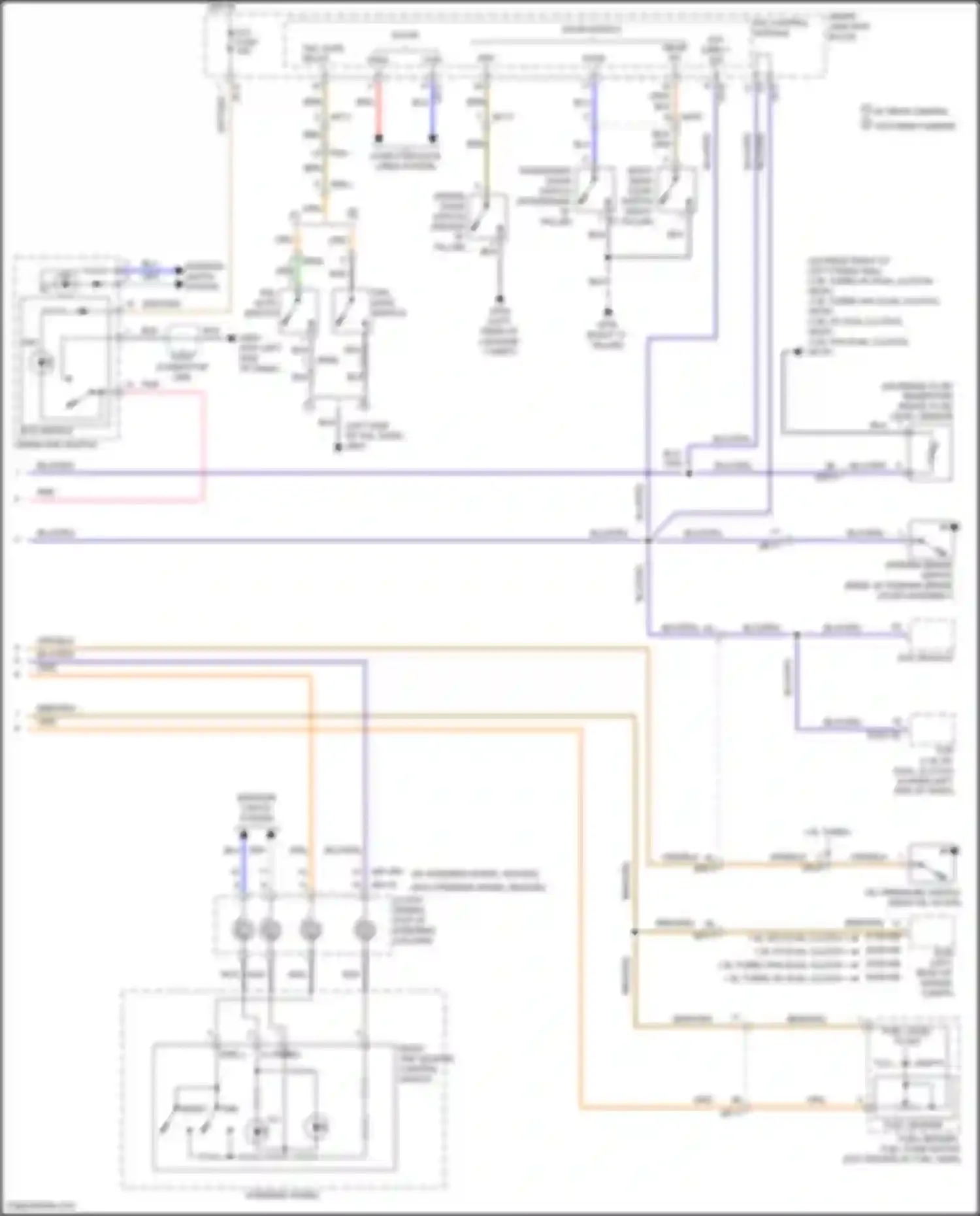 Wiring diagram empty full for Hyundai Veloster I facelift (2015-2017) (2 of 2)