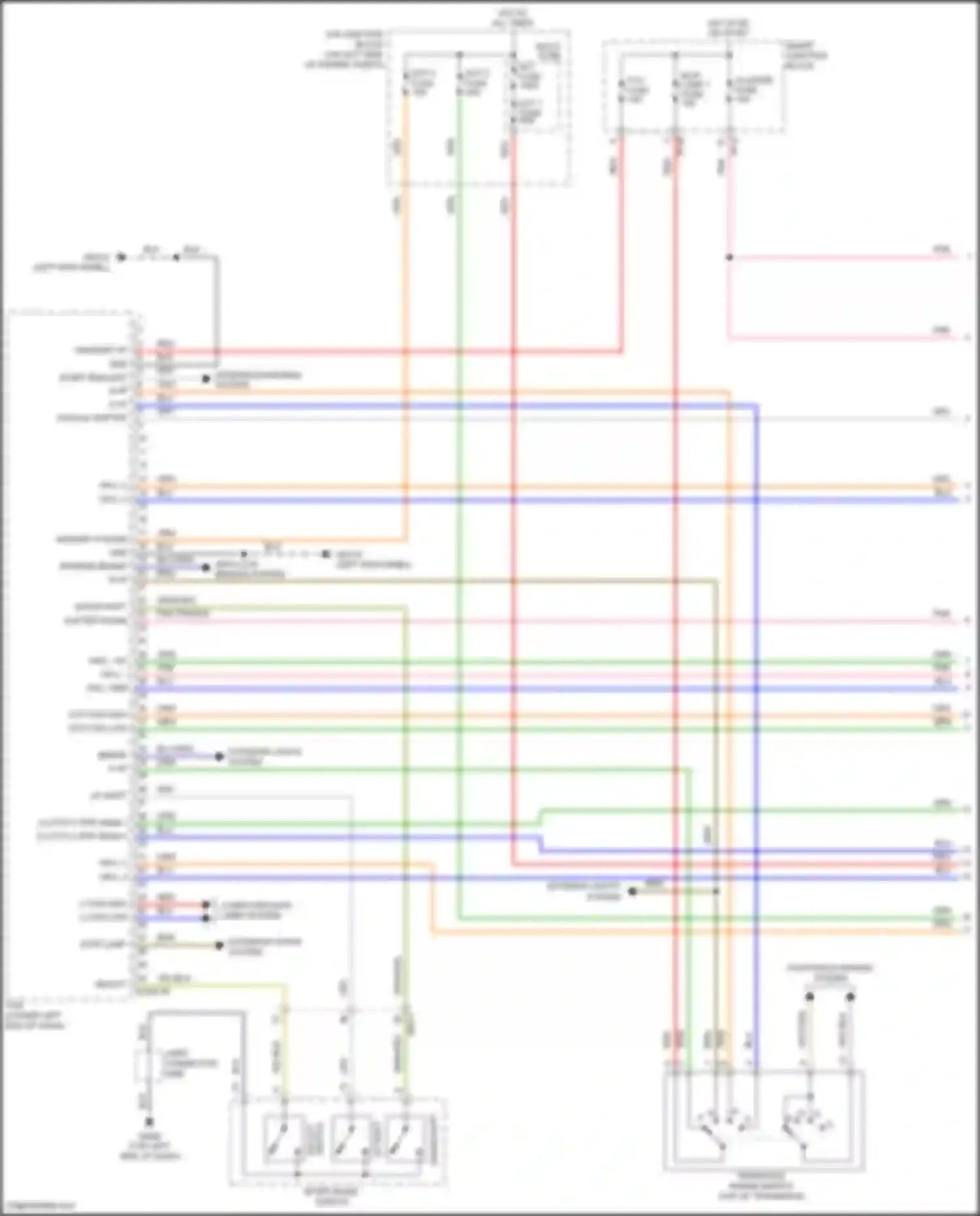 Wiring diagram e/r junction block for Hyundai Veloster I facelift (2015-2017) (34 of 48)