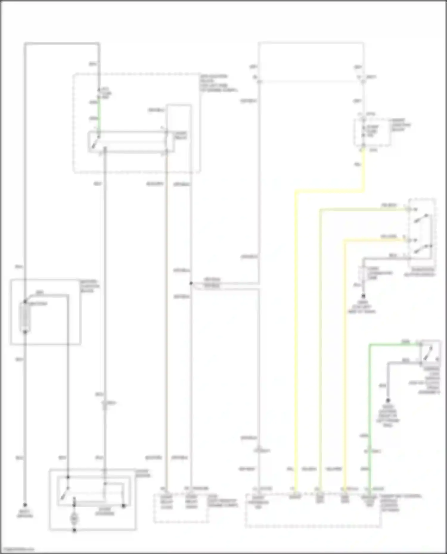 Wiring diagram e/r junction block for Hyundai Veloster I facelift (2015-2017) (38 of 48)