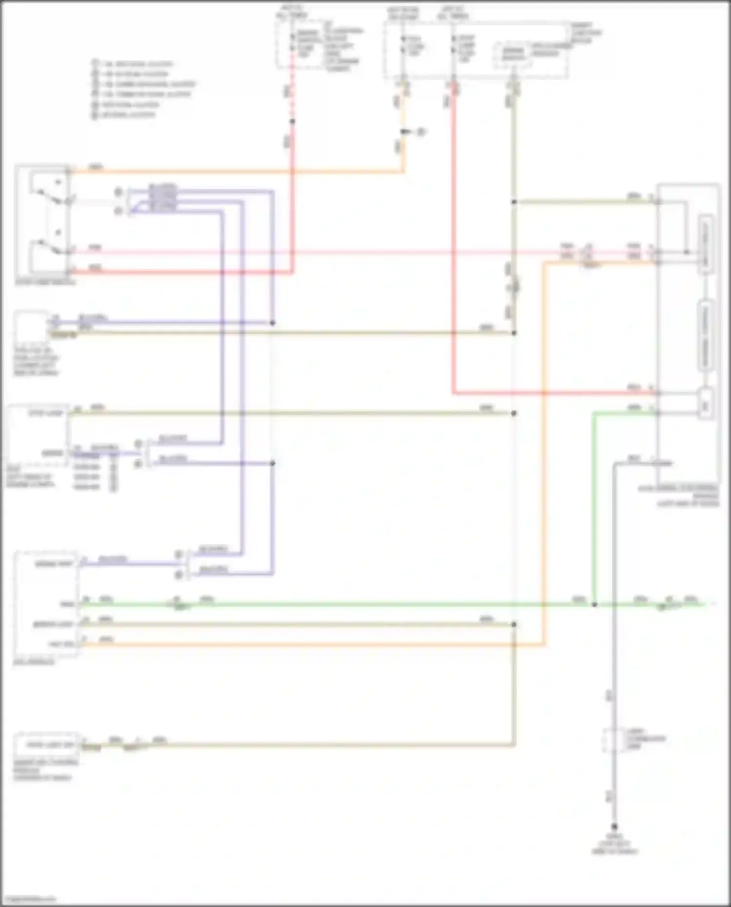 Wiring diagram esc module for Hyundai Veloster I facelift (2015-2017) (3 of 12)