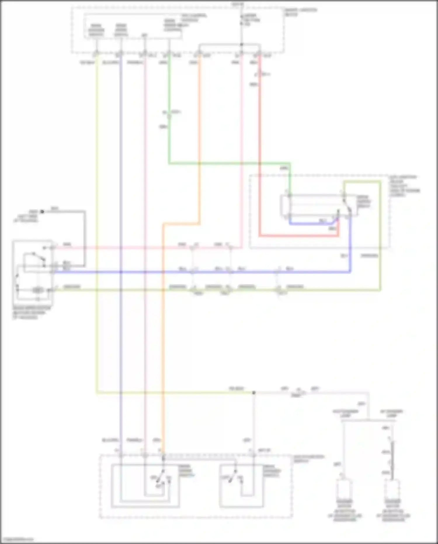 Wiring diagram i/p-c i/p-b for Hyundai Veloster I facelift (2015-2017) (1 of 1)