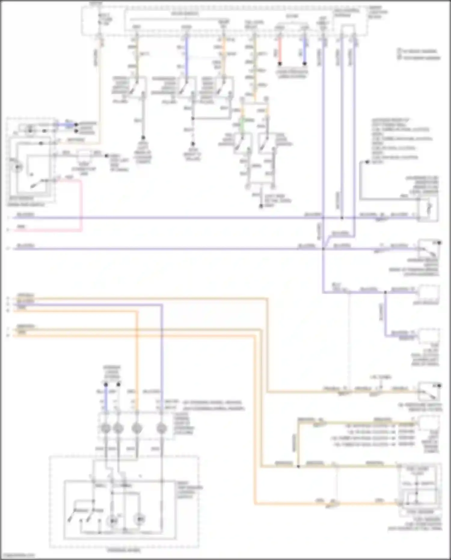 Wiring diagram i/p-c for Hyundai Veloster I facelift (2015-2017) (4 of 32)