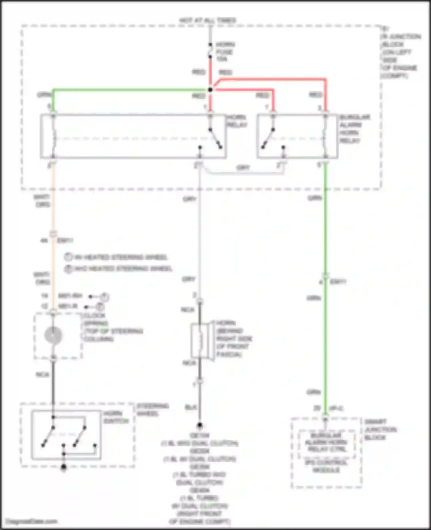 Wiring diagram ips control module for Hyundai Veloster I facelift (2015-2017) (3 of 56)