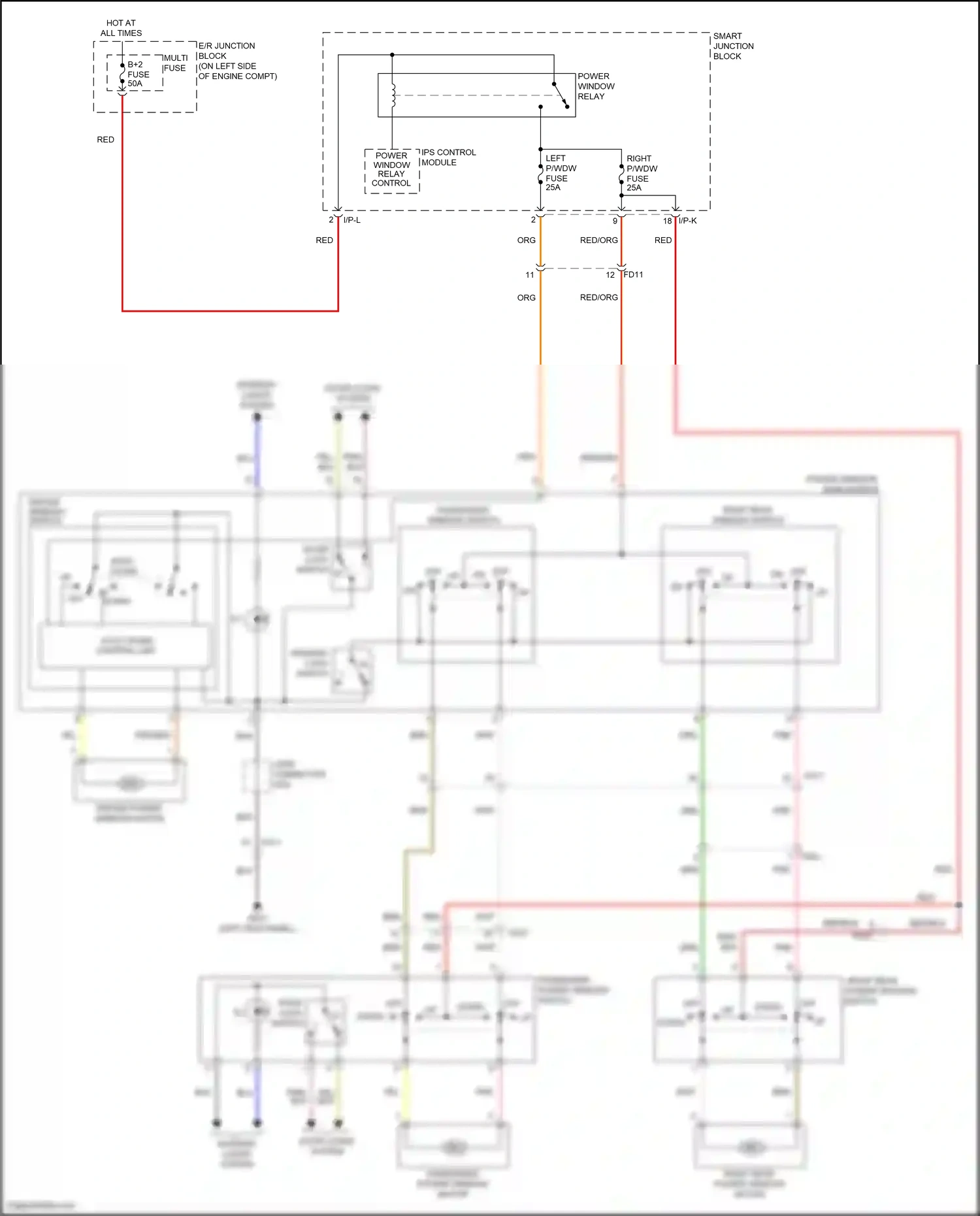 Wiring diagram off dn for Hyundai Veloster I facelift (2015-2017) (1 of 1)