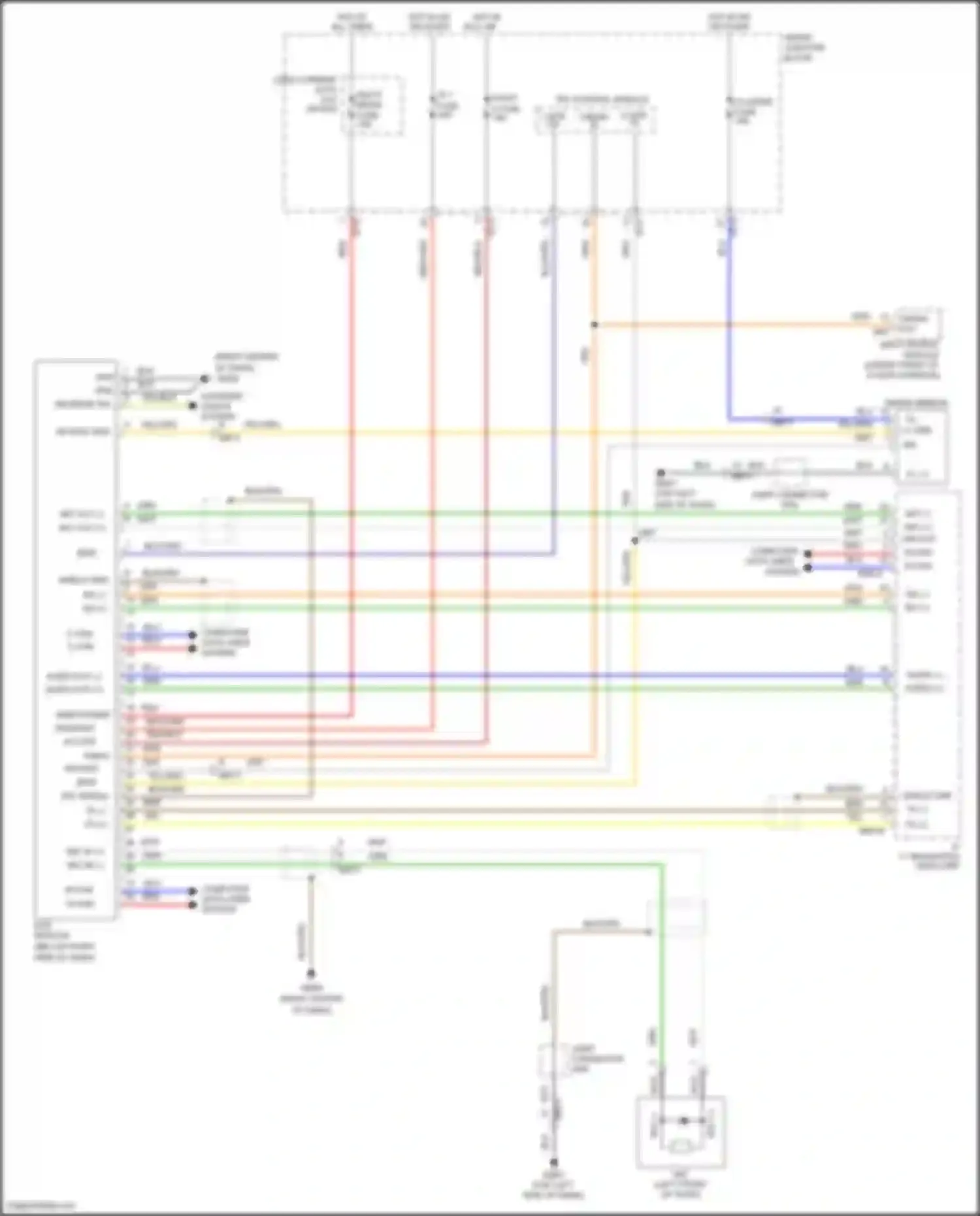 Wiring diagram on/start in for Hyundai Veloster I facelift (2015-2017) (1 of 2)