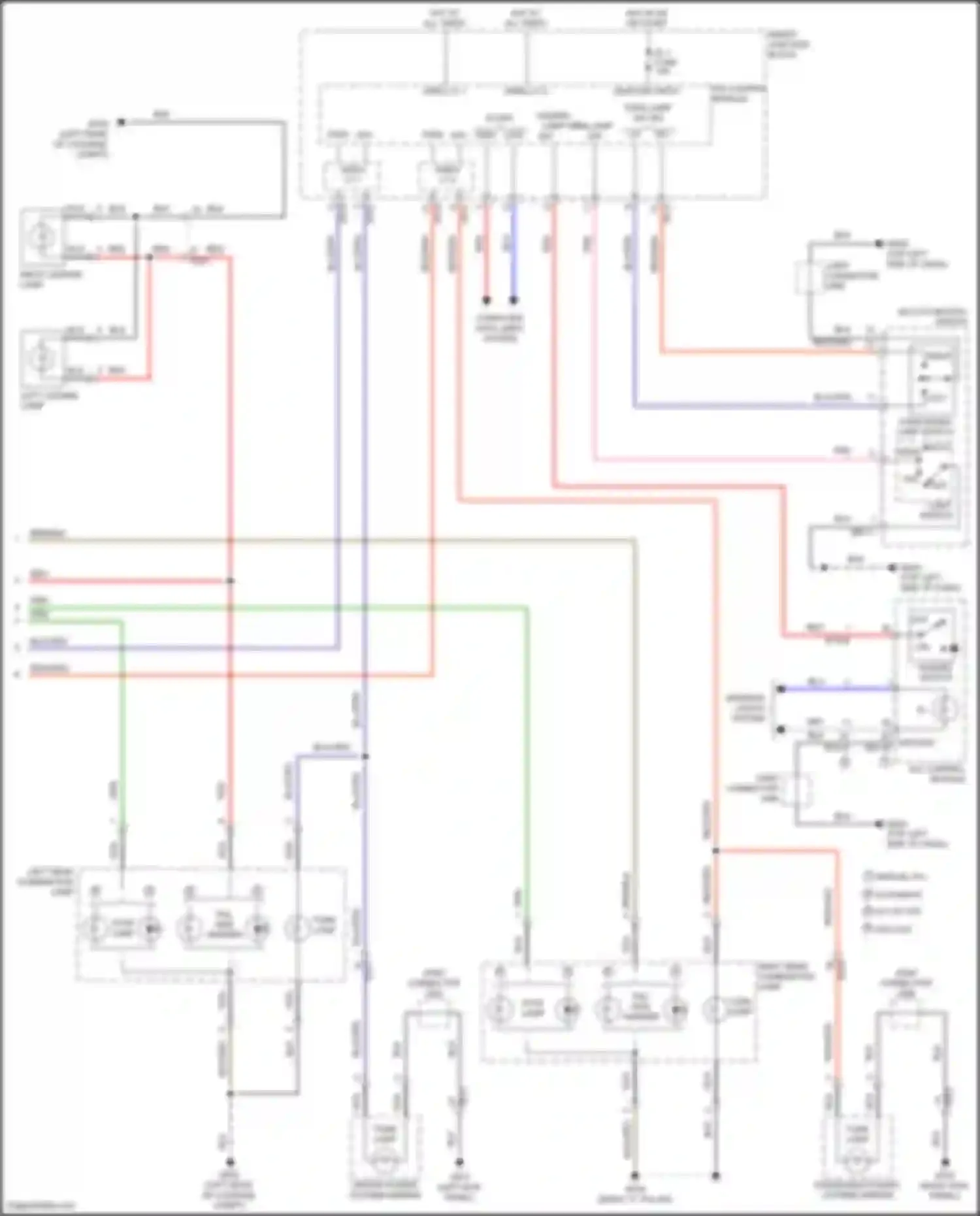 Wiring diagram on/start input for Hyundai Veloster I facelift (2015-2017) (3 of 9)