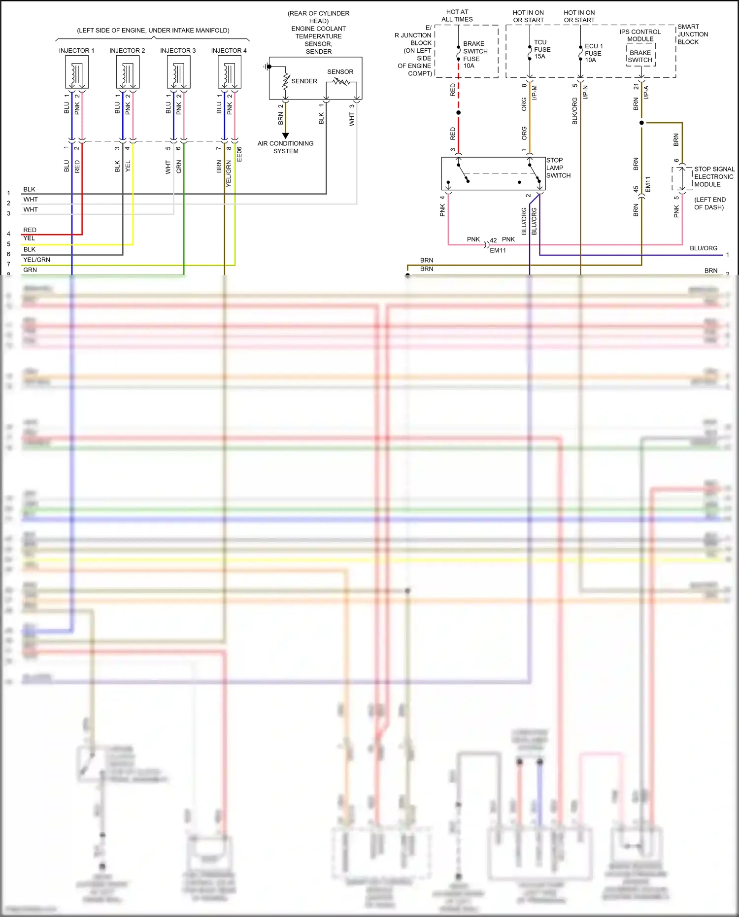 Hyundai Veloster I facelift (2015-2017) rly ctrl wiring diagram  (3 of 4)