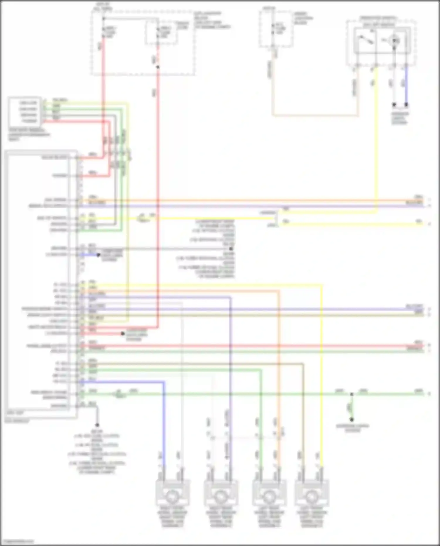 Wiring diagram rr vcc for Hyundai Veloster I facelift (2015-2017) (1 of 2)