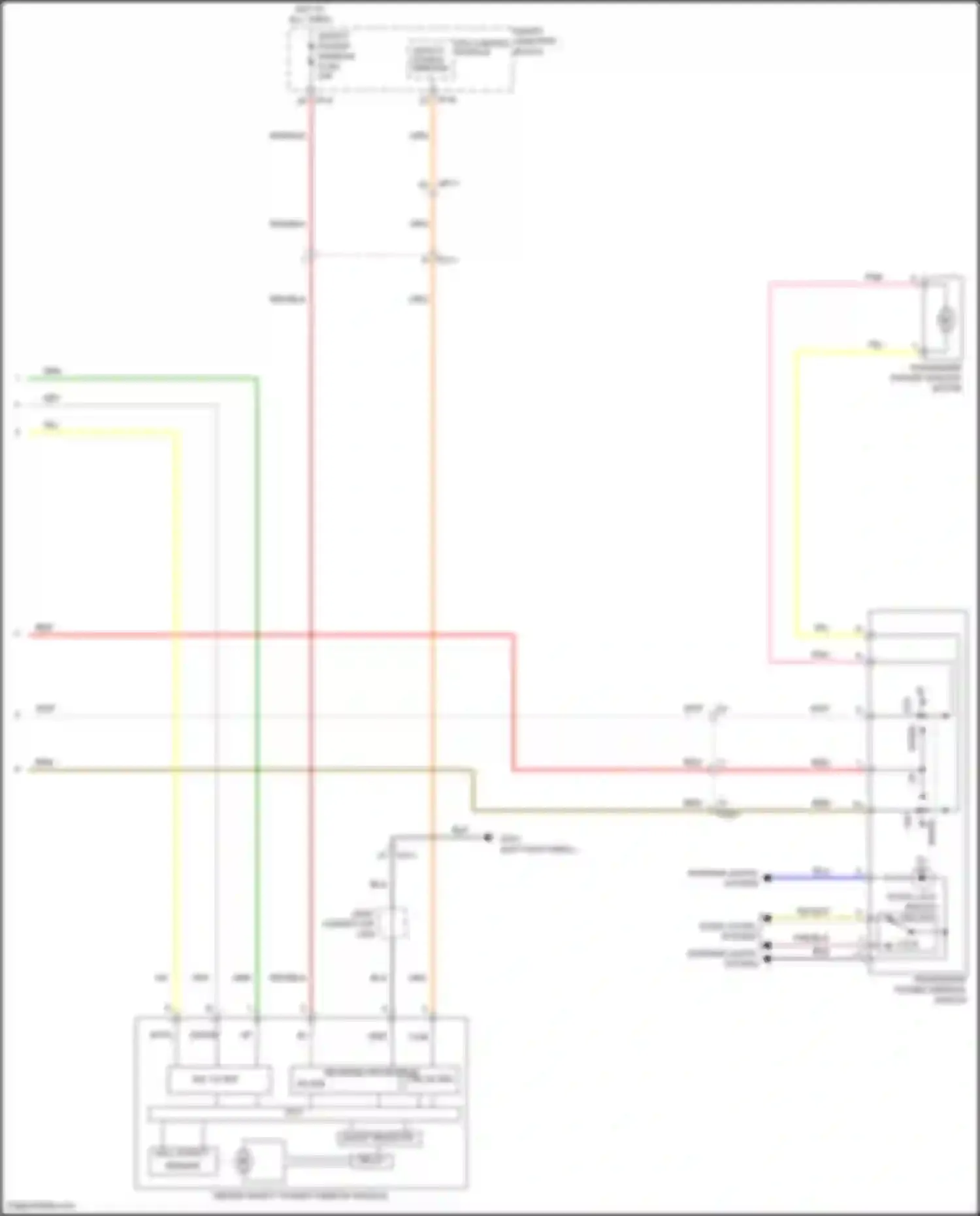 Wiring diagram sig filter for Hyundai Veloster I facelift (2015-2017) (1 of 1)