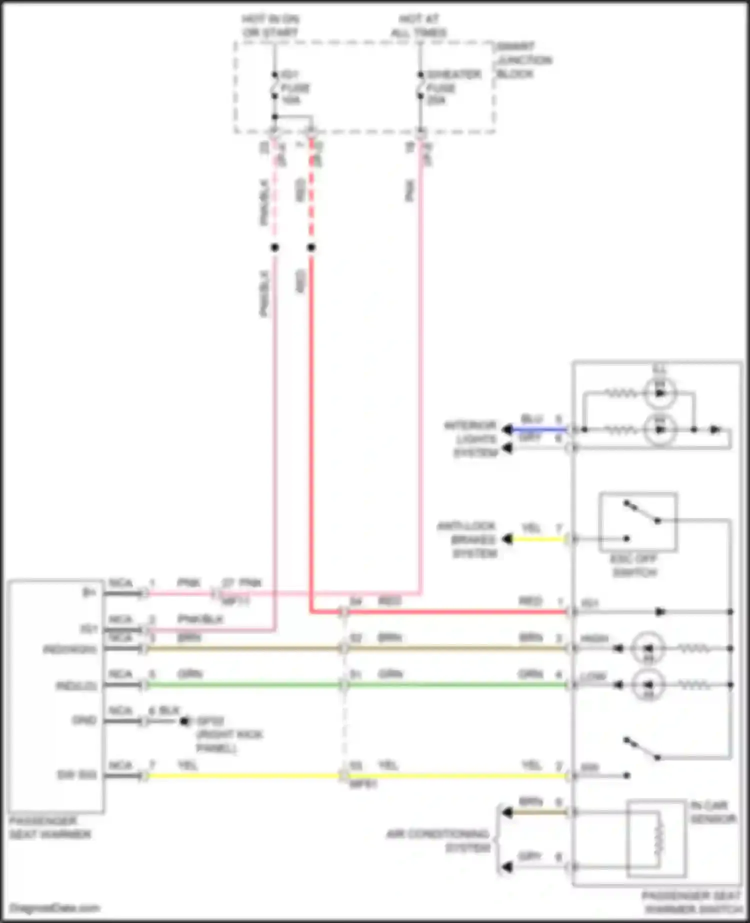 Wiring diagram smart junction block for Hyundai Veloster I facelift (2015-2017) (42 of 84)