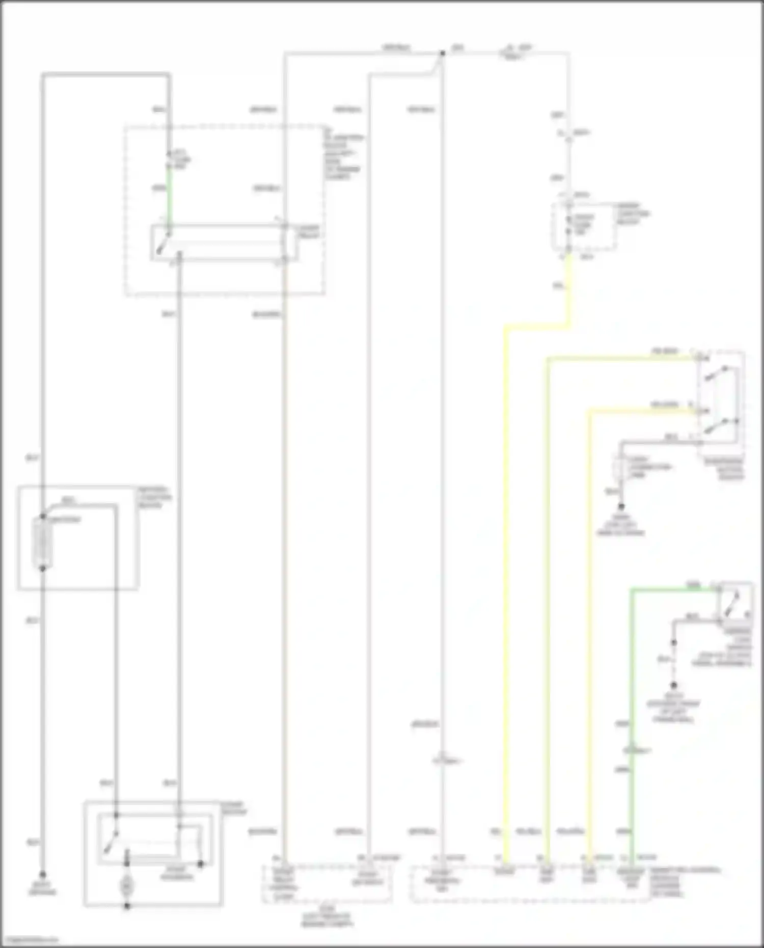 Wiring diagram smart junction block for Hyundai Veloster I facelift (2015-2017) (63 of 84)
