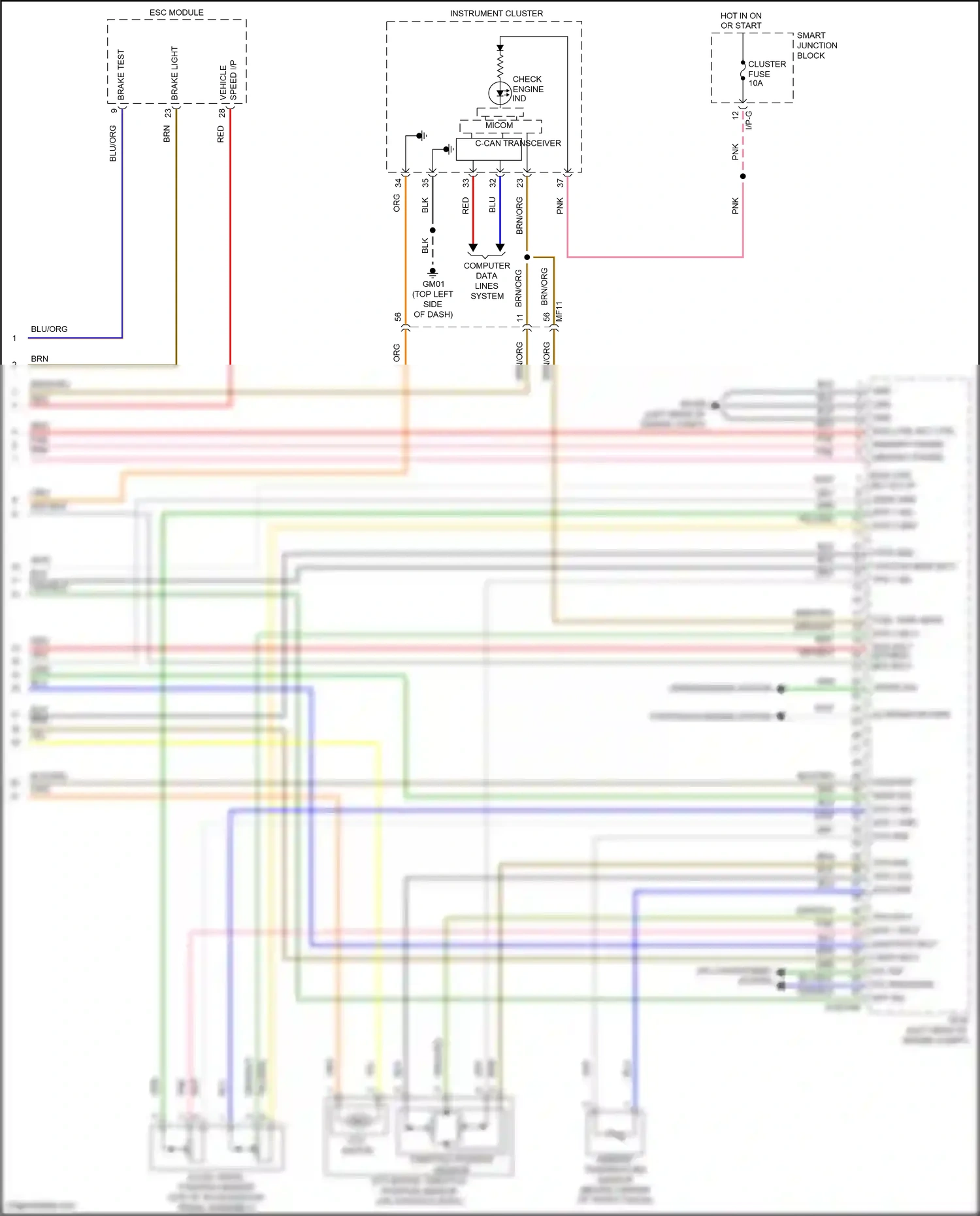 Wiring diagram starting/charging system for Hyundai Veloster I facelift (2015-2017) (11 of 11)