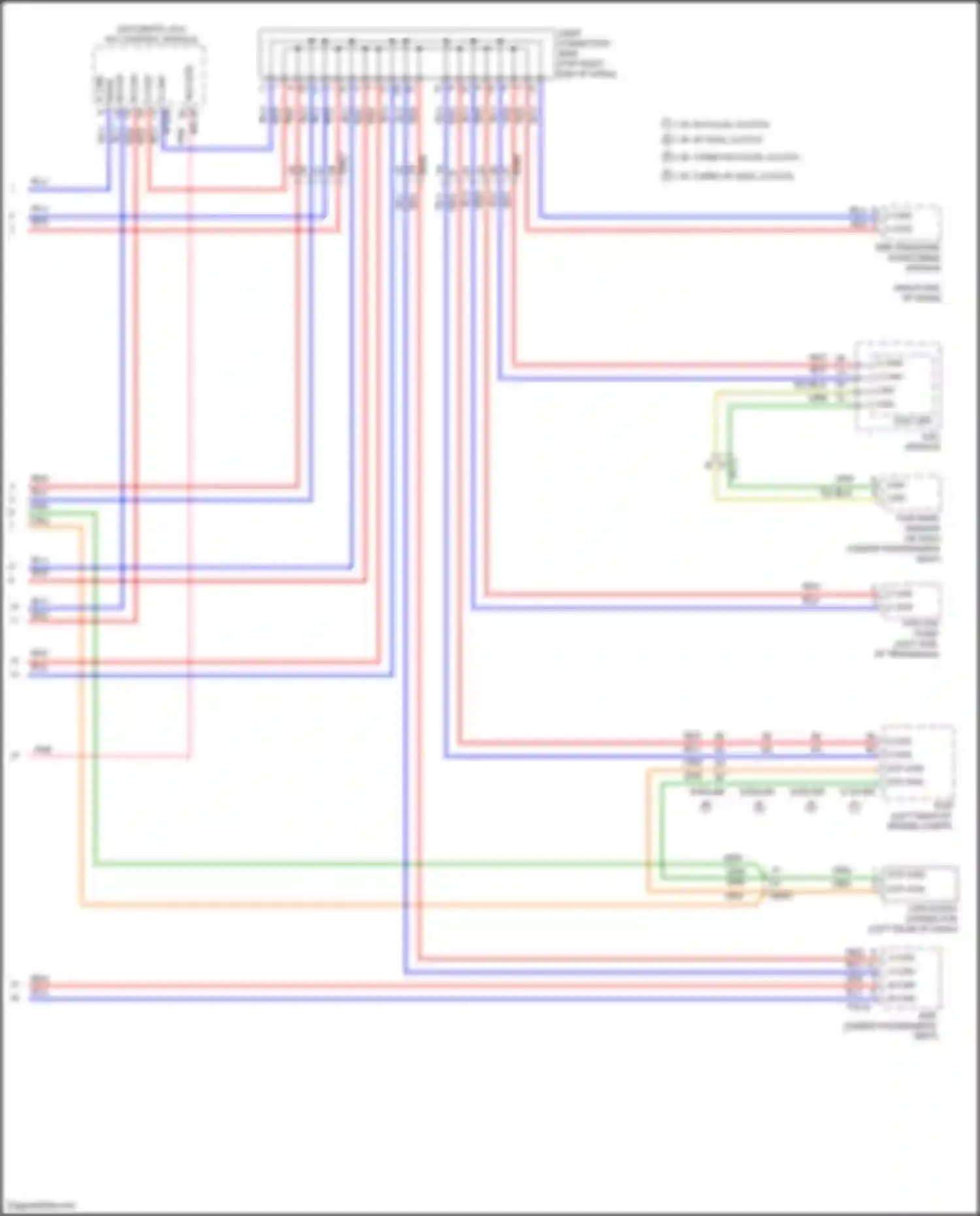 Wiring diagram tire pressure monitoring module for Hyundai Veloster I facelift (2015-2017) (1 of 4)