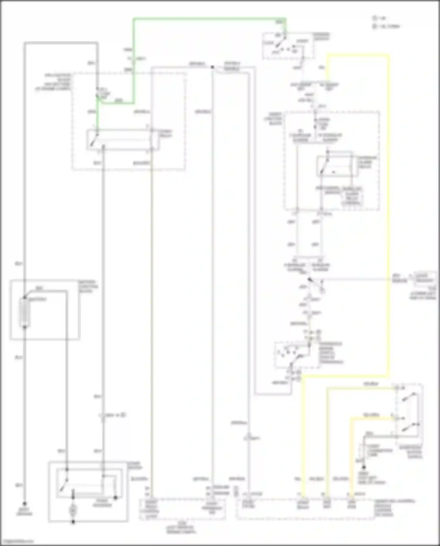 Wiring diagram w/ smart key for Hyundai Veloster I facelift (2015-2017) (1 of 14)