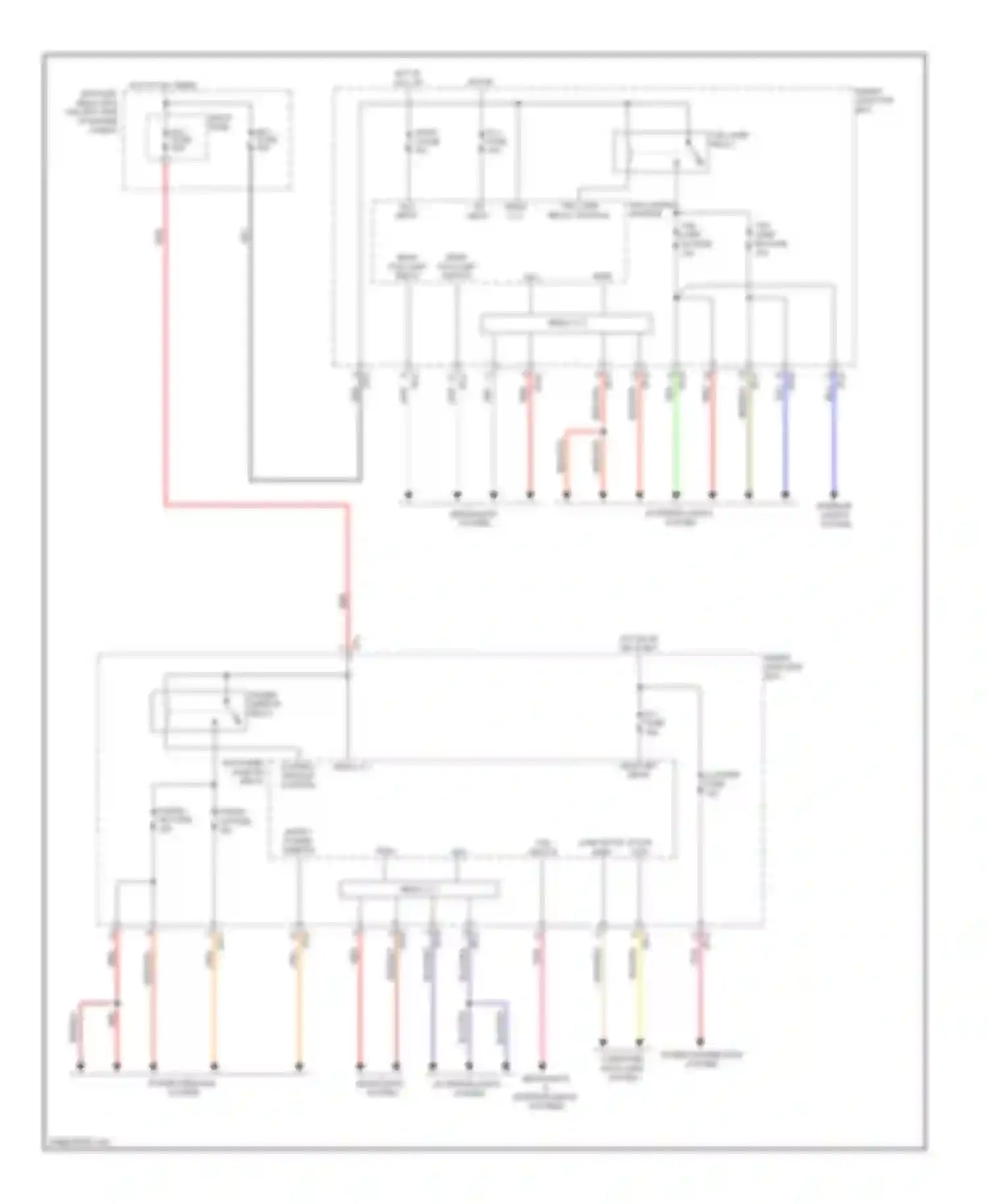 Veloster Hyundai I (2011-2015): Body control modules circuit (1 of 3)