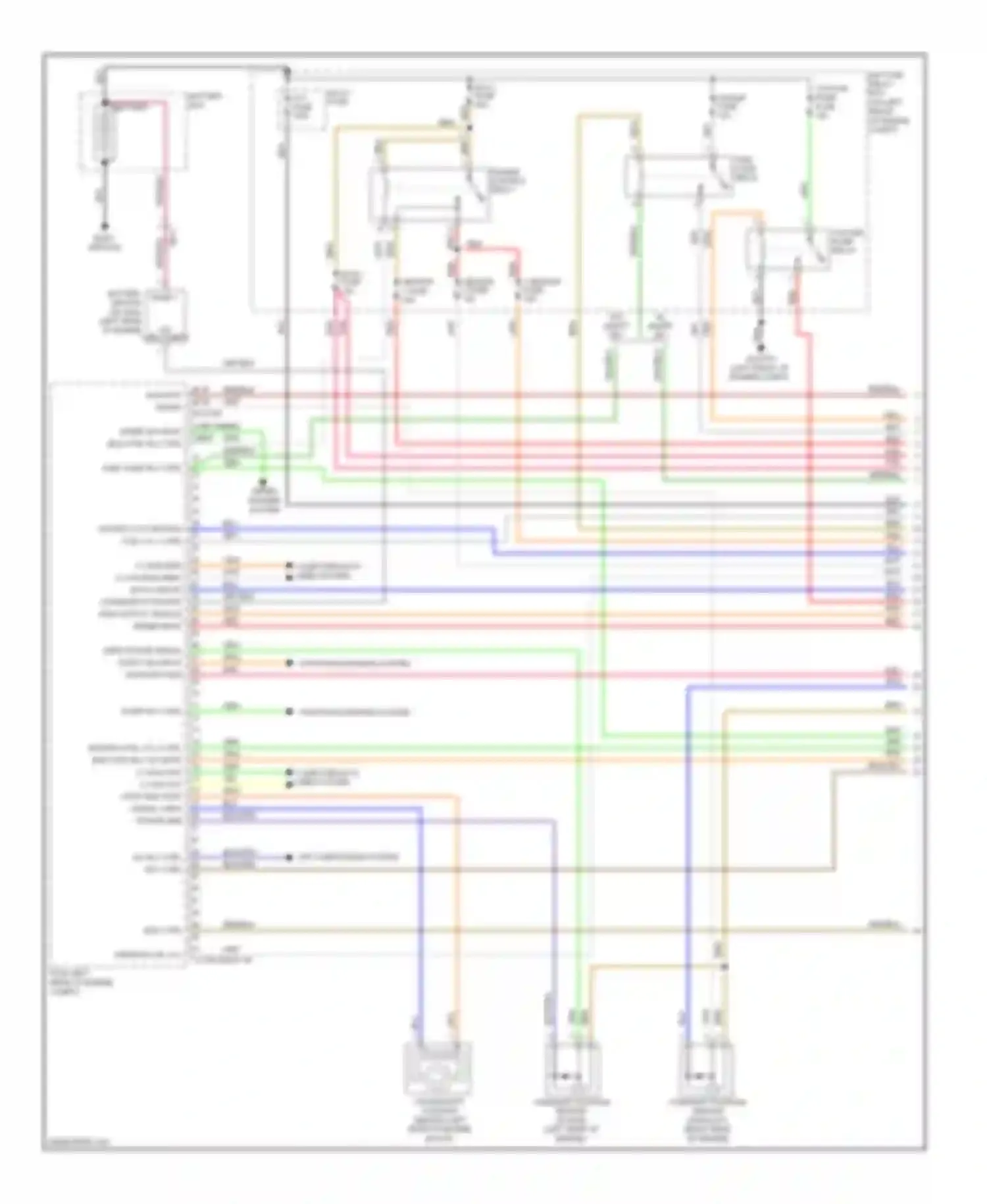 Veloster Hyundai I (2011-2015): Wiring diagram engine performance 1.6l turbo, a/t (1 of 7)