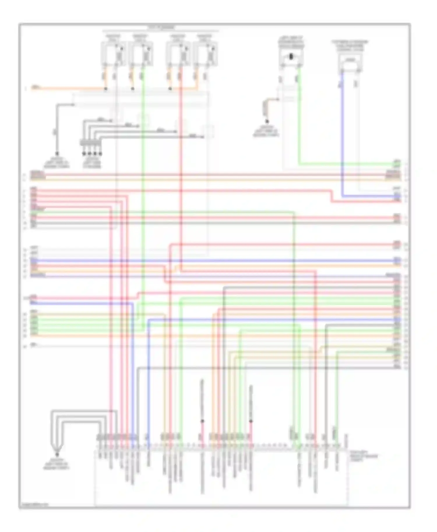 Veloster Hyundai I (2011-2015): Wiring diagram engine performance 1.6l turbo, a/t (3 of 7)
